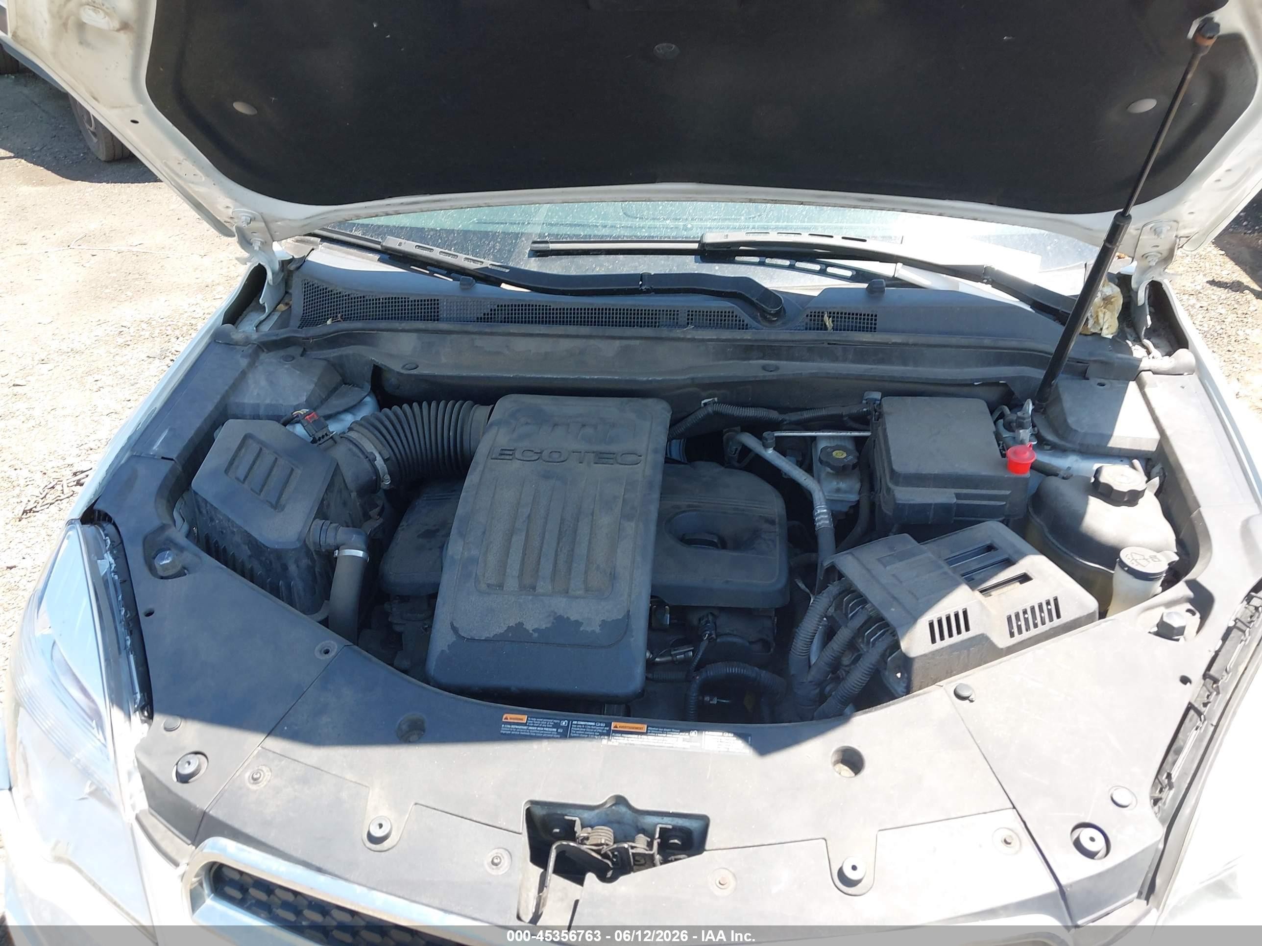 2015 Chevrolet Equinox 1lt Белый vin: 2GNFLFEK2F6416931