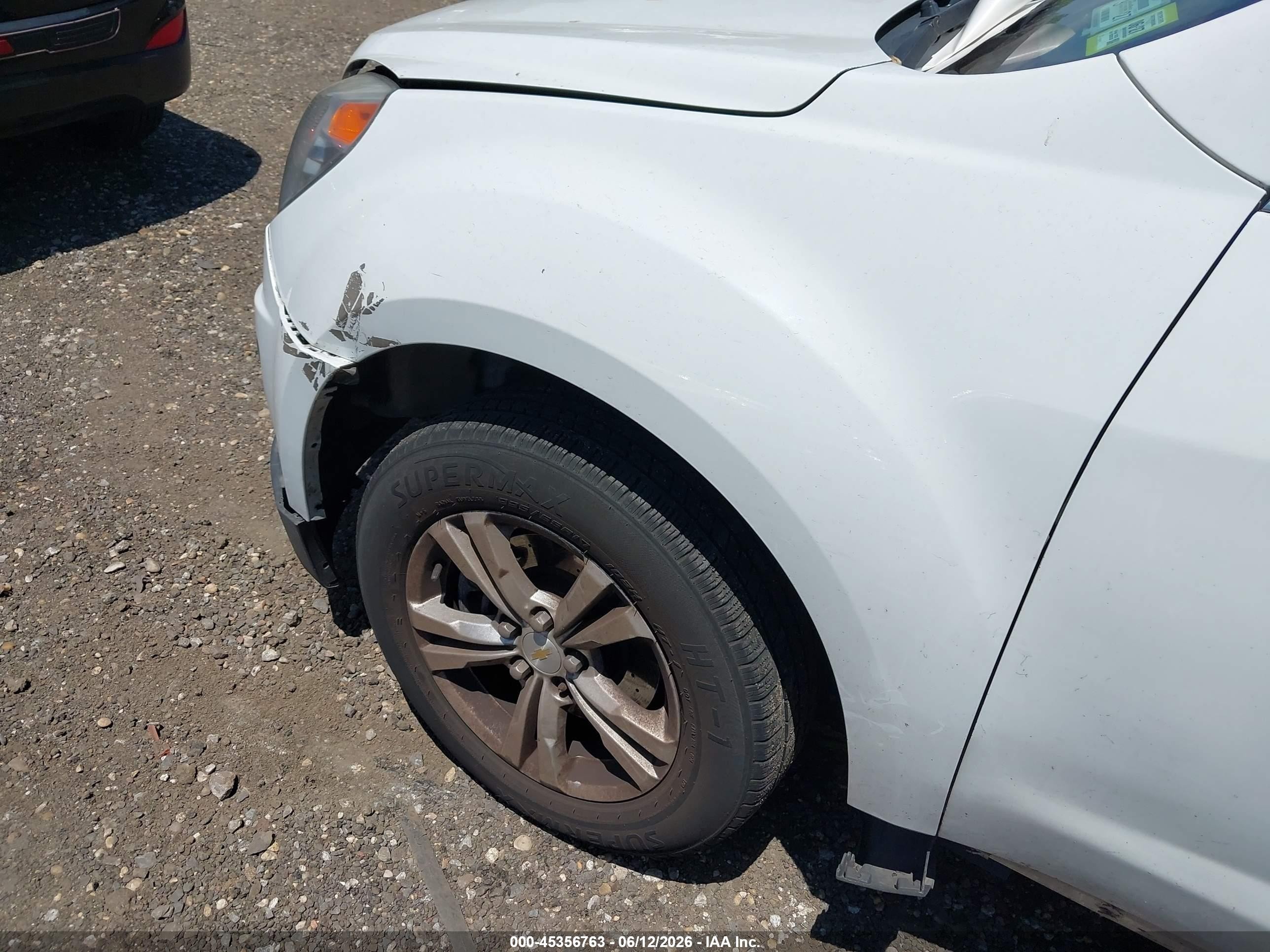 2015 Chevrolet Equinox 1lt Белый vin: 2GNFLFEK2F6416931