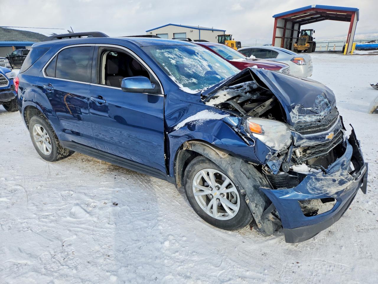 2017 Chevrolet Equinox Lt Blue vin: 2GNFLFEK2H6178713