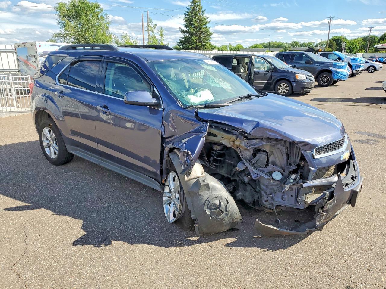 2014 Chevrolet Equinox Lt Blue vin: 2GNFLFEK3E6136241