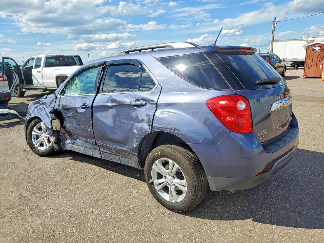 2014 Chevrolet Equinox Lt Blue vin: 2GNFLFEK3E6136241