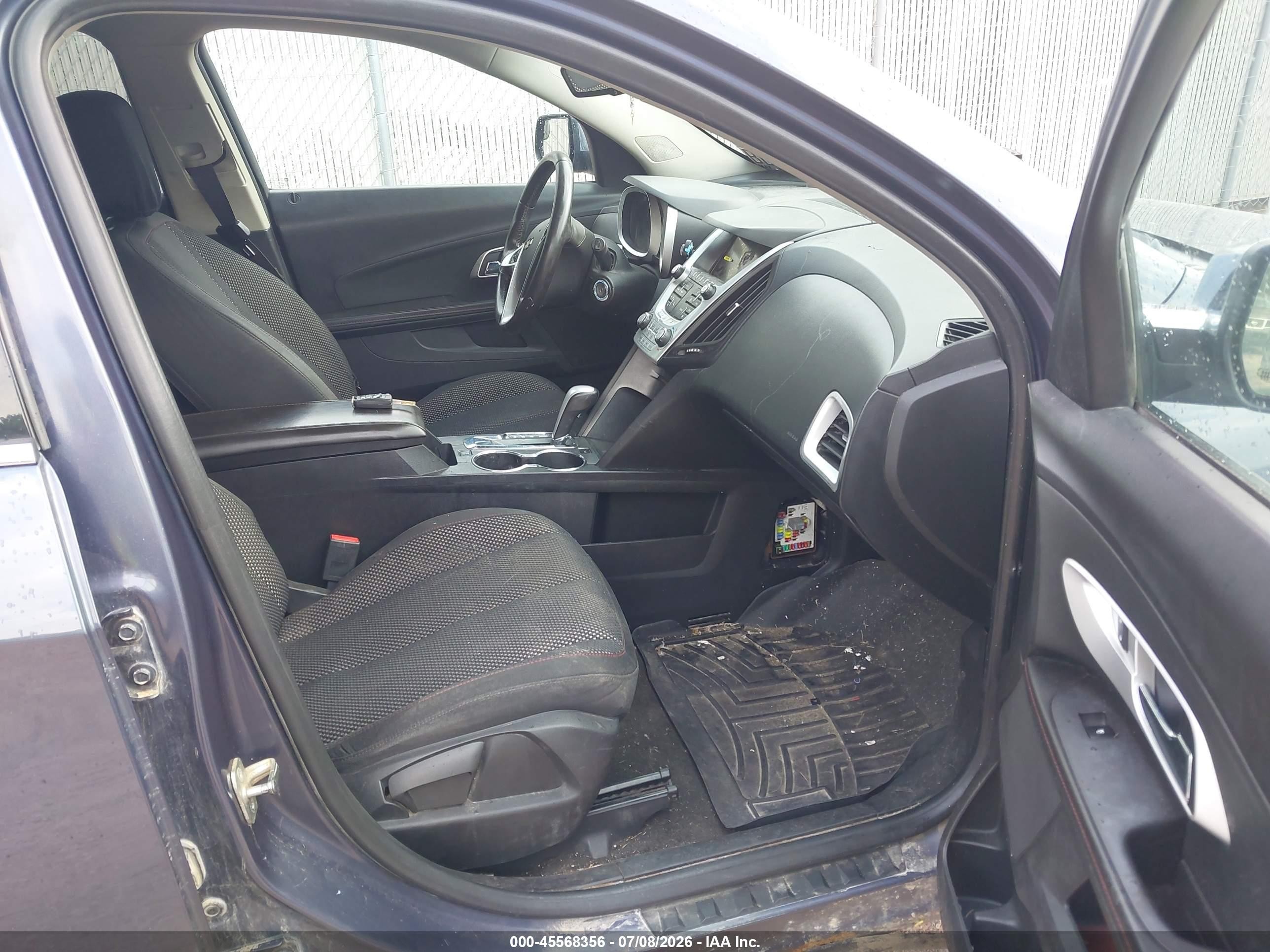 2014 Chevrolet Equinox Lt Blue vin: 2GNFLFEK3E6155470