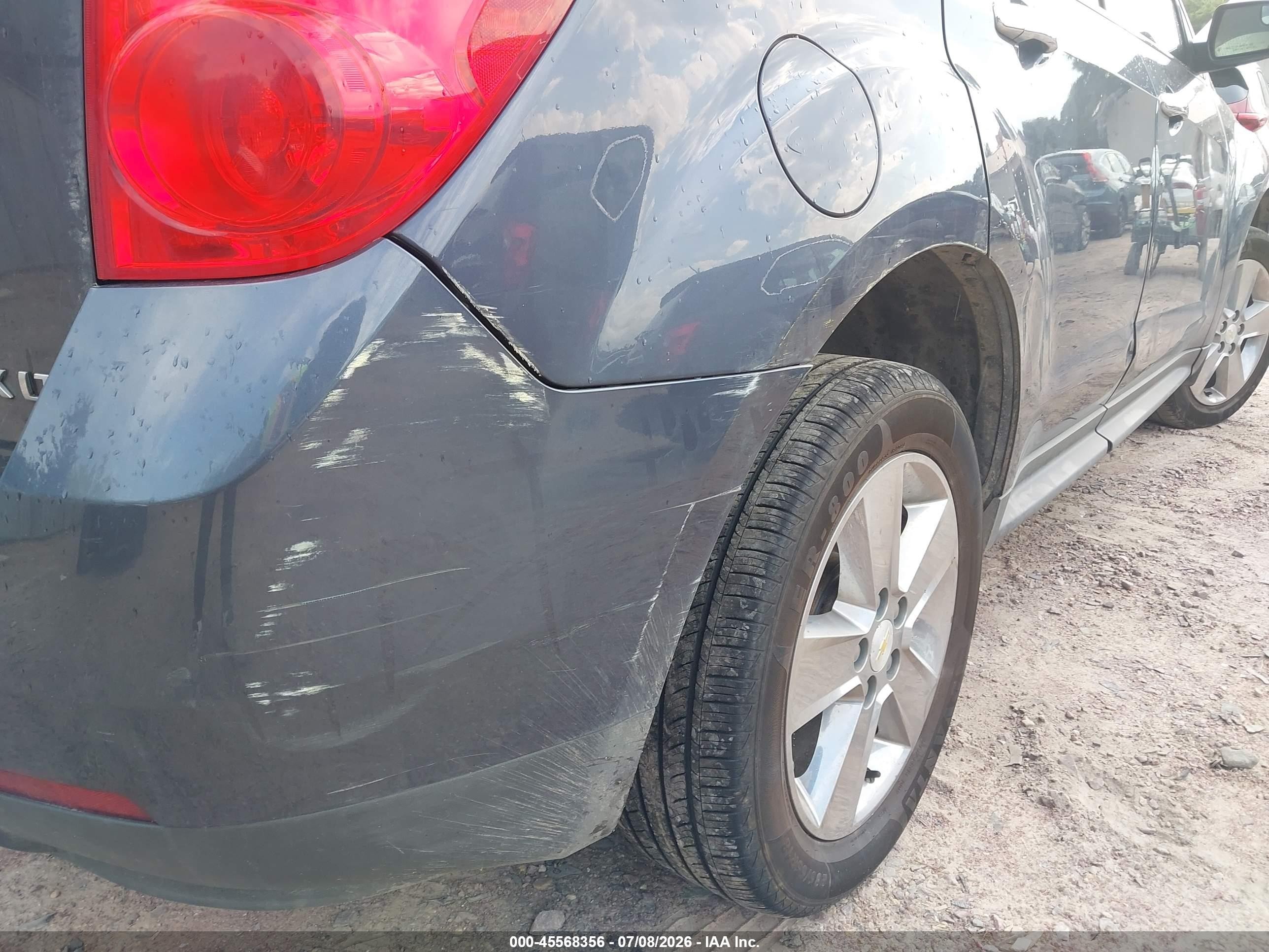 2014 Chevrolet Equinox Lt Blue vin: 2GNFLFEK3E6155470