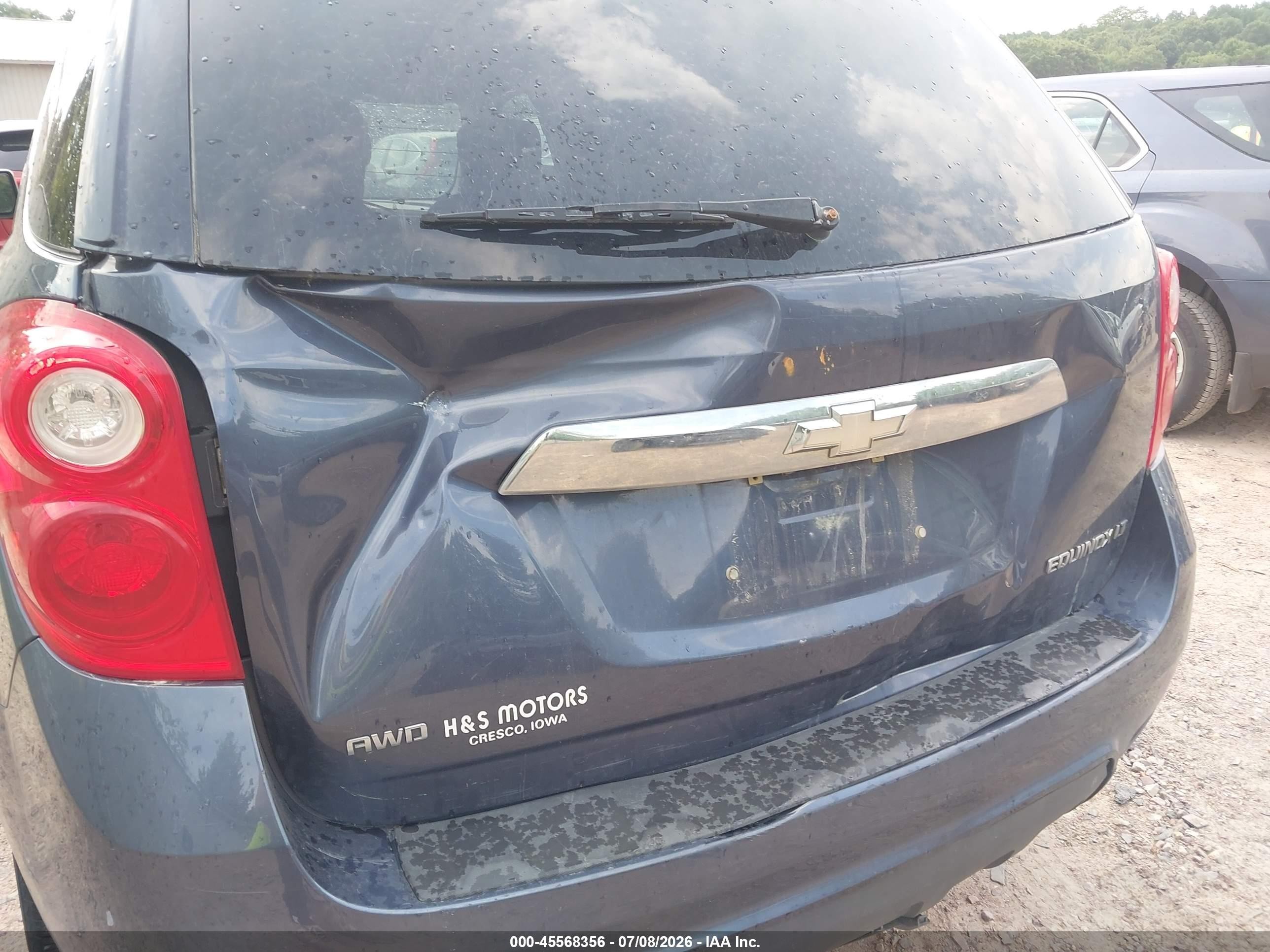 2014 Chevrolet Equinox Lt Blue vin: 2GNFLFEK3E6155470