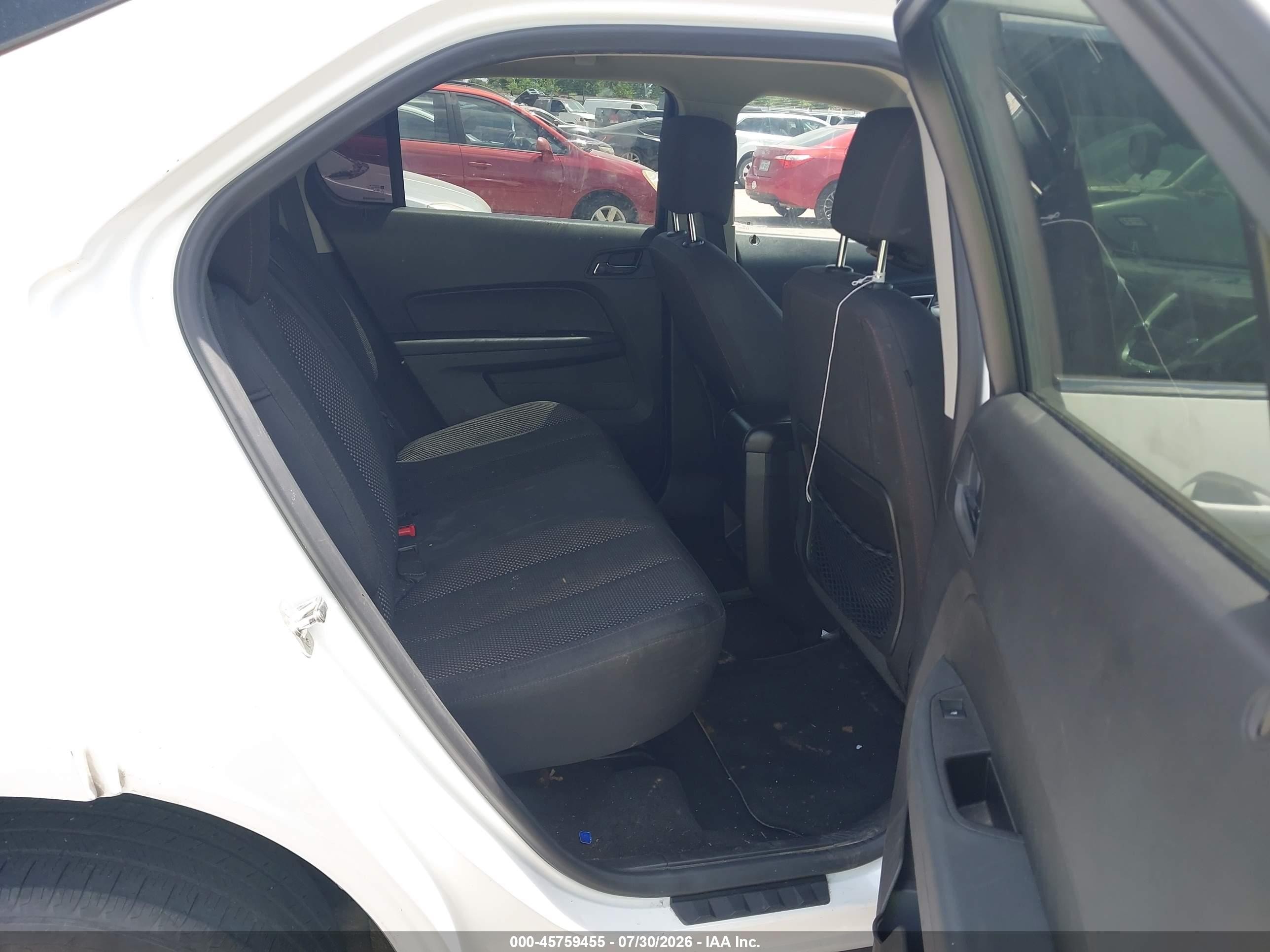 2014 Chevrolet Equinox Lt White vin: 2GNFLFEK3E6183835