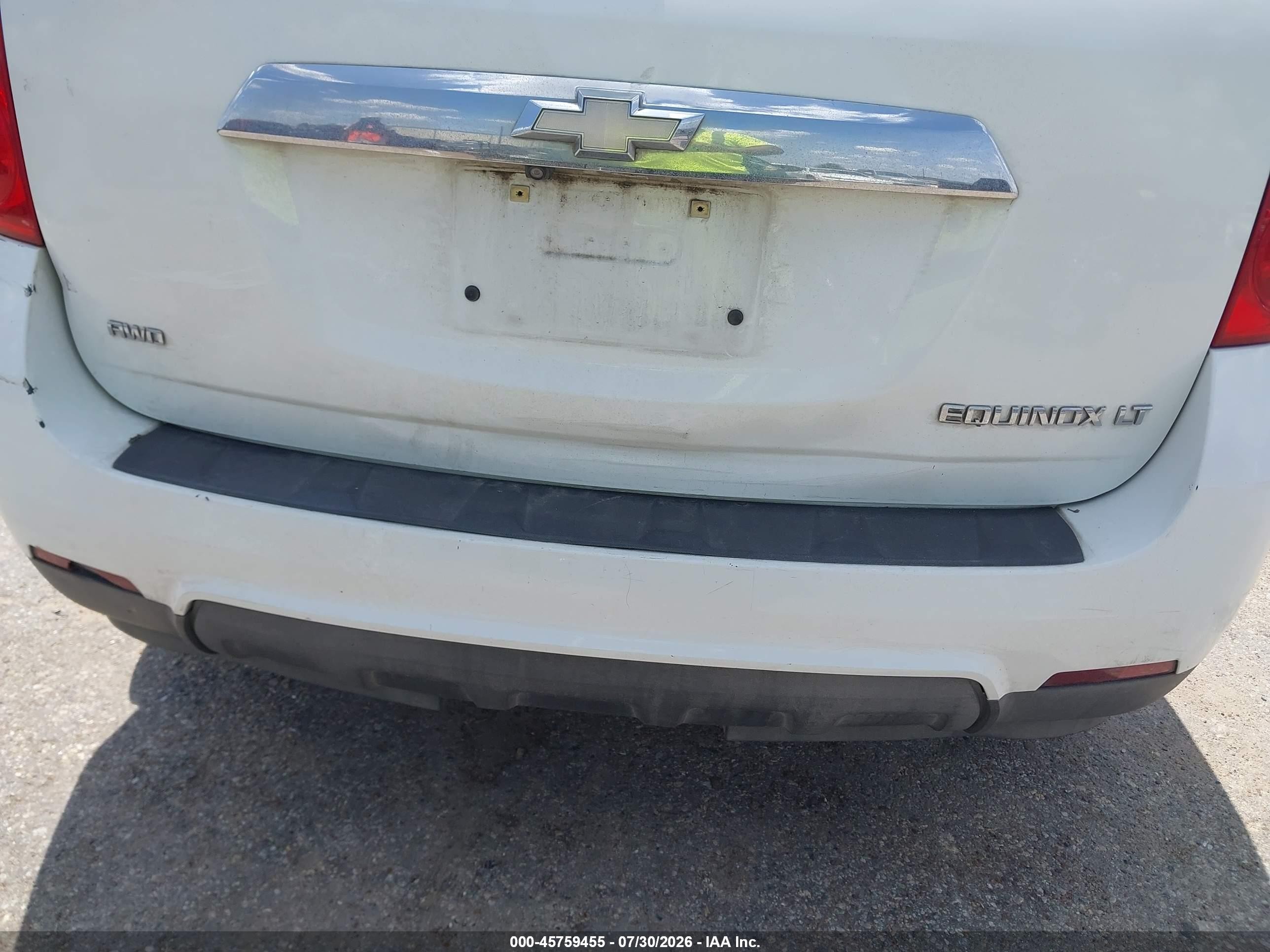 2014 Chevrolet Equinox Lt White vin: 2GNFLFEK3E6183835