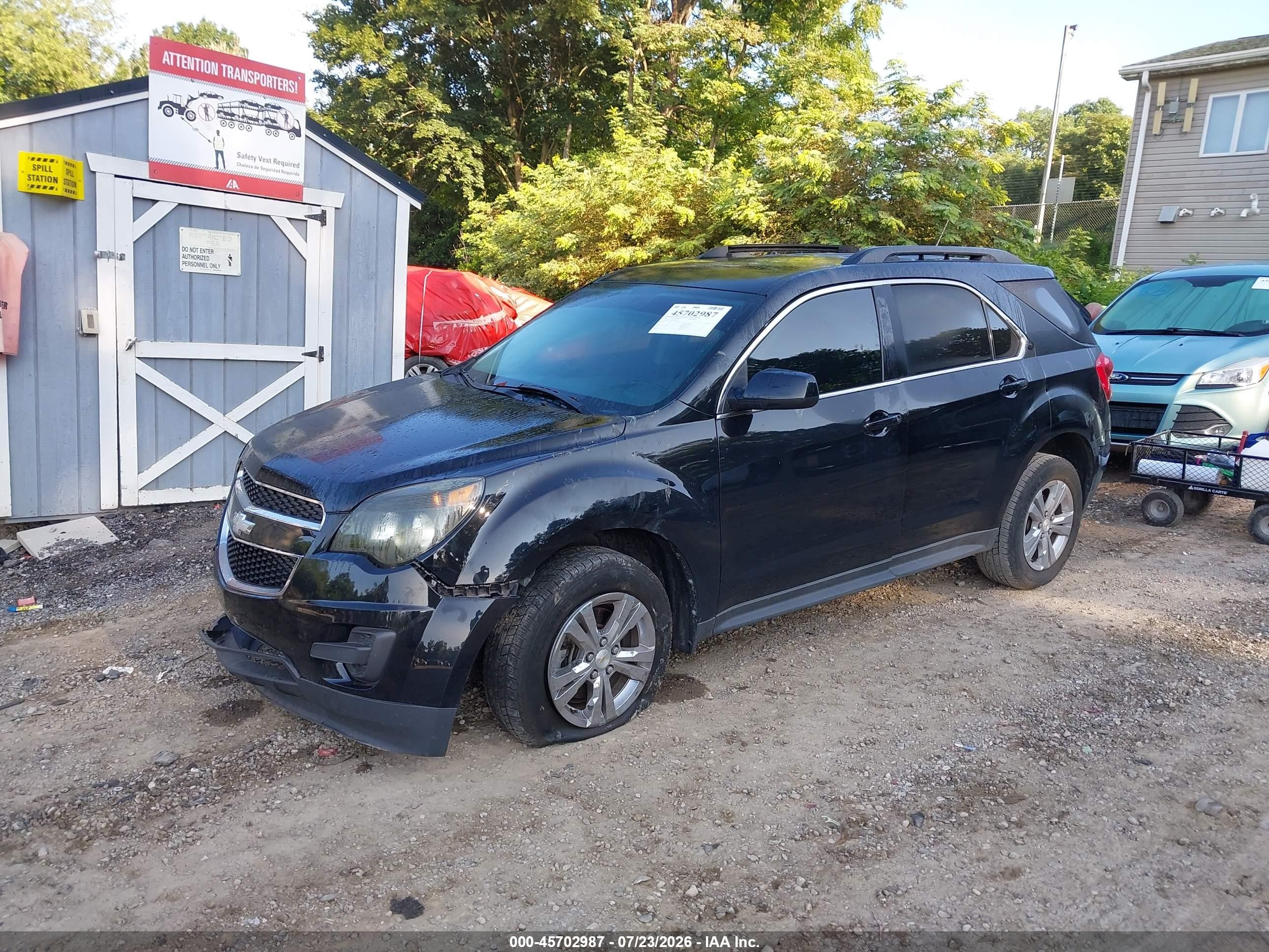 2014 Chevrolet Equinox Lt Black vin: 2GNFLFEK3E6274846