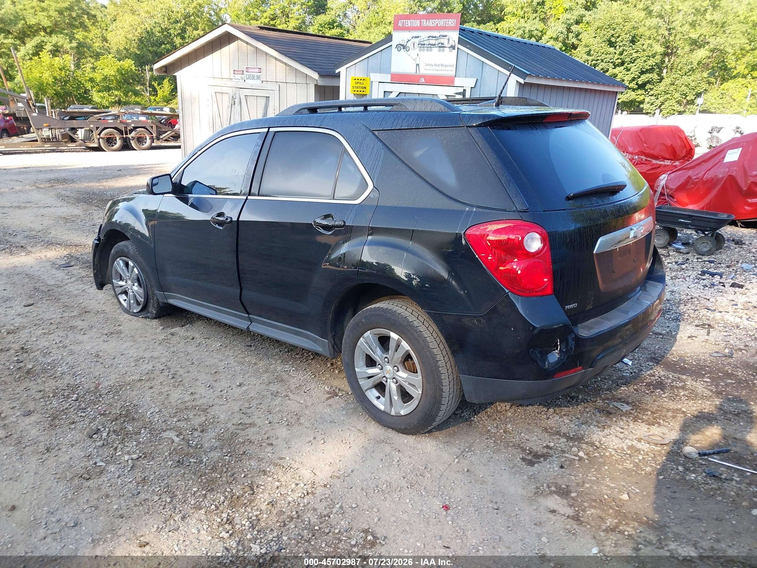 2014 Chevrolet Equinox Lt Black vin: 2GNFLFEK3E6274846