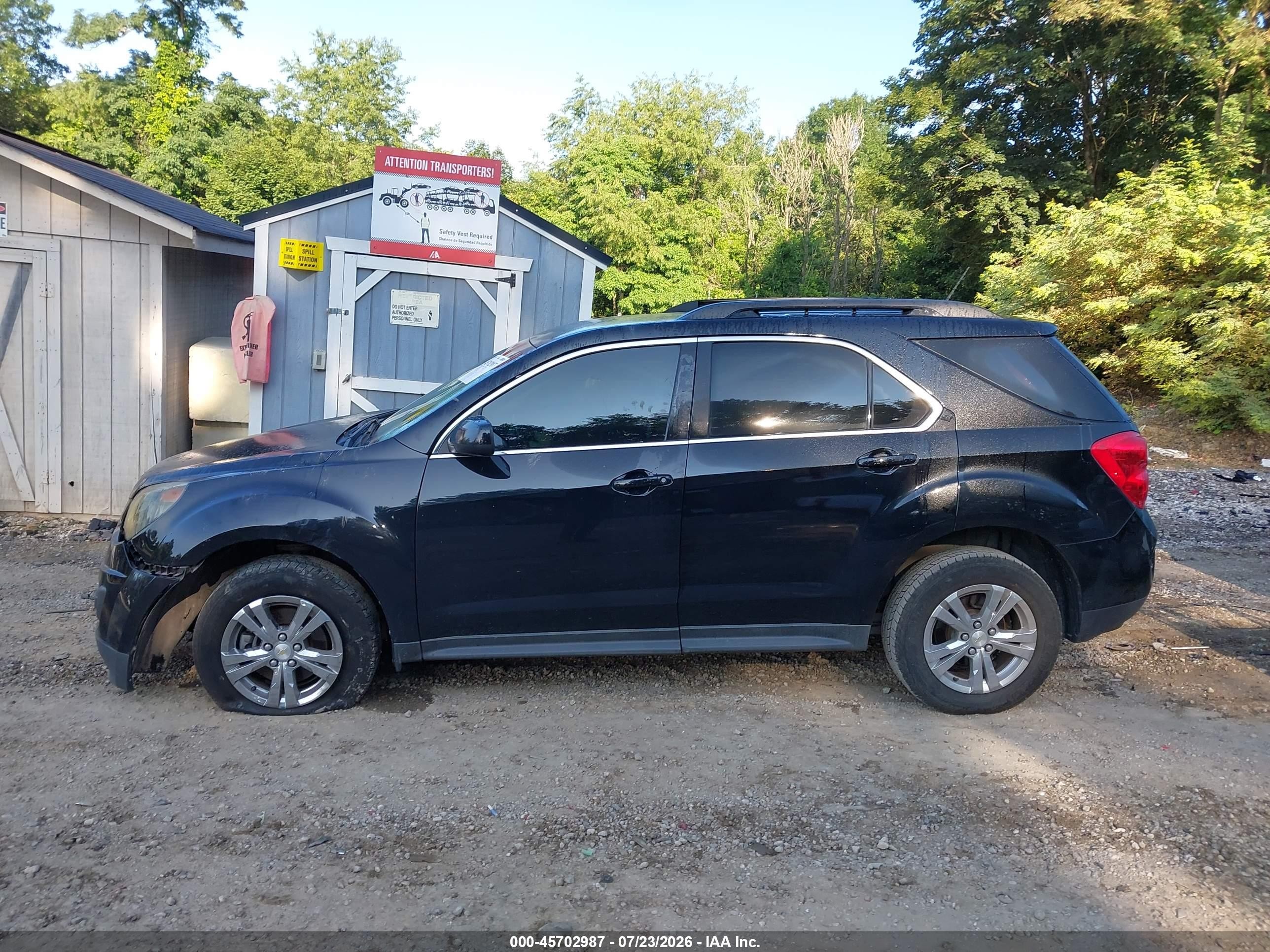 2014 Chevrolet Equinox Lt Black vin: 2GNFLFEK3E6274846