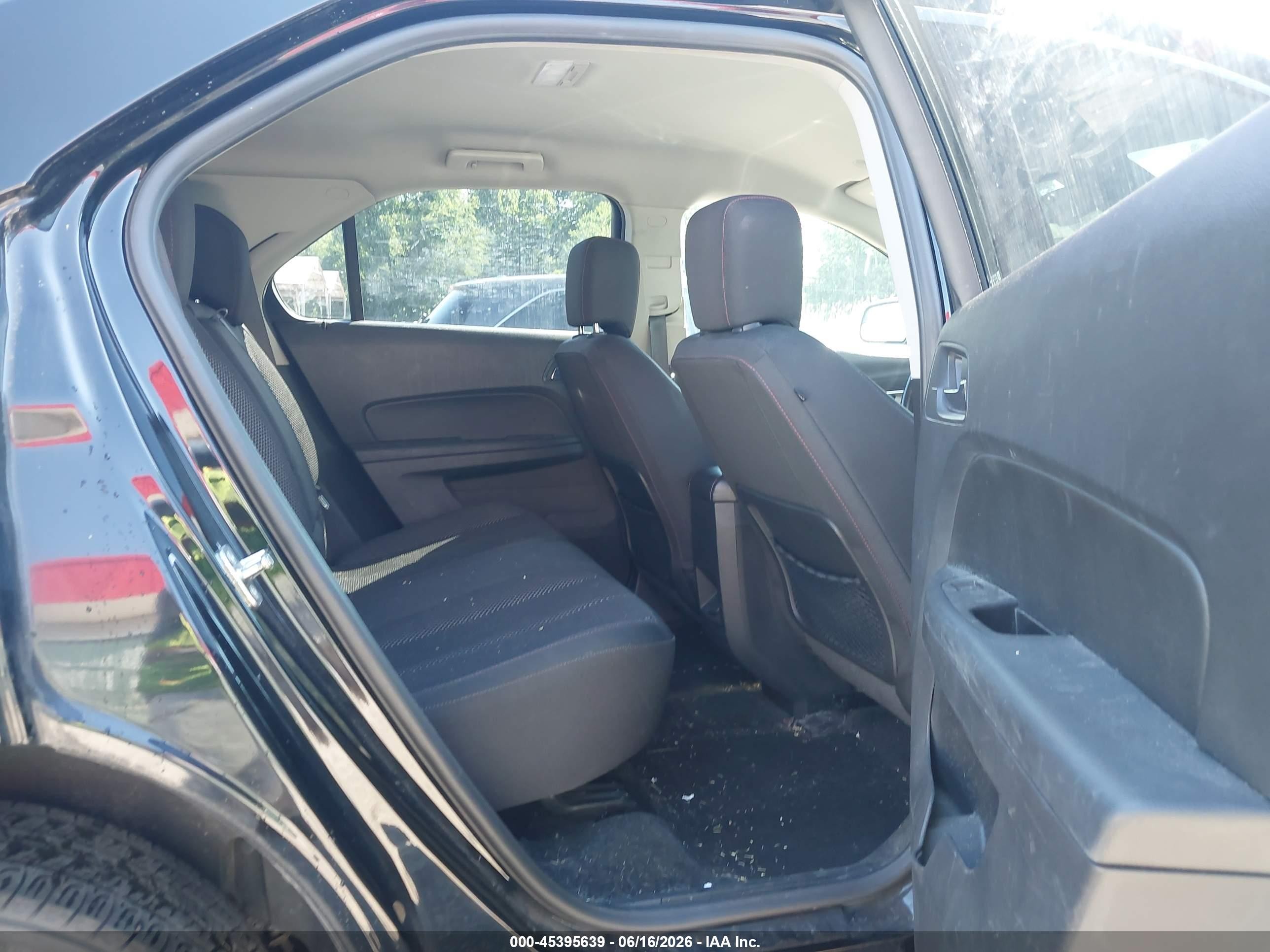 2014 Chevrolet Equinox Lt Black vin: 2GNFLFEK3E6277150