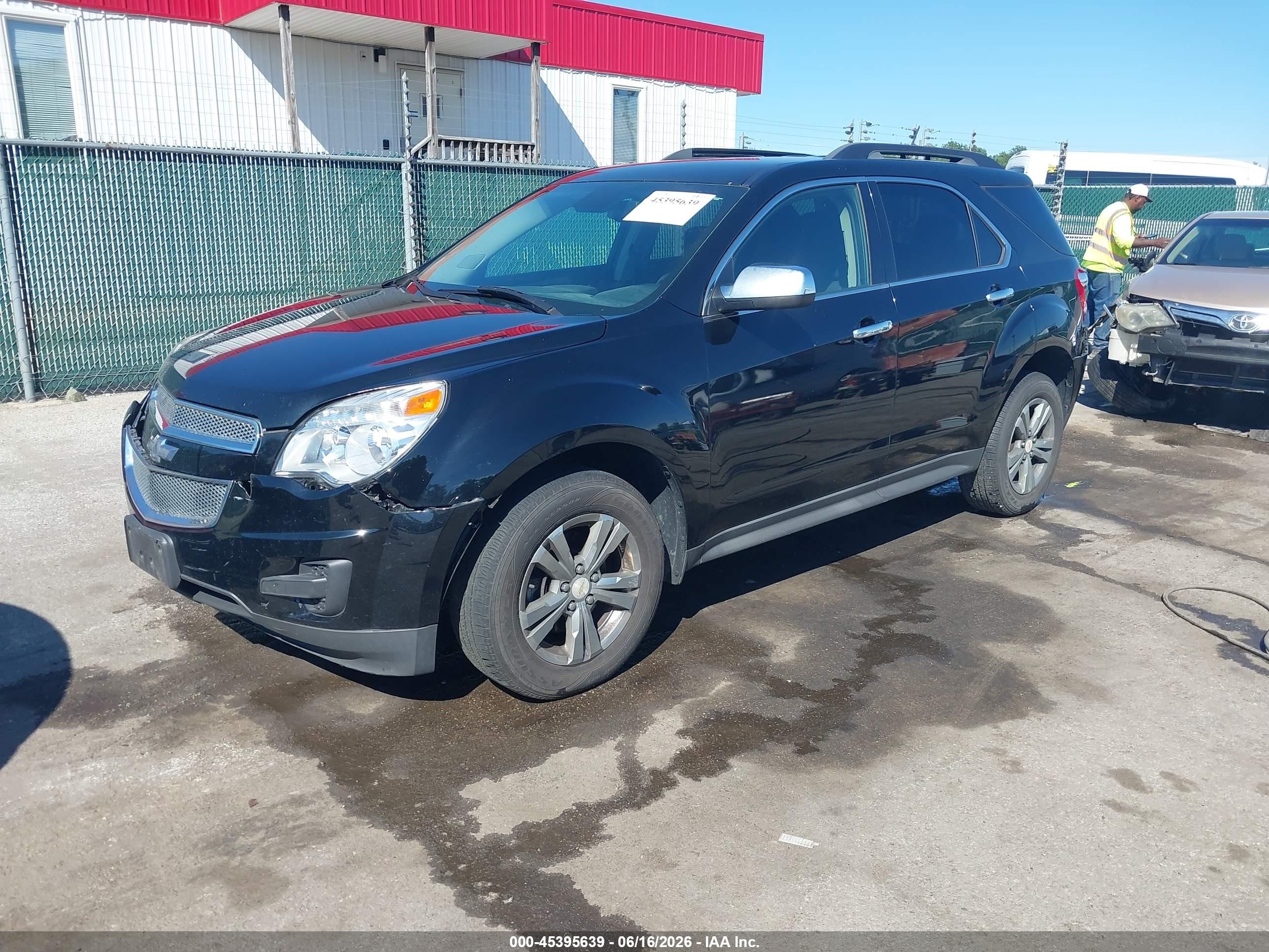 2014 Chevrolet Equinox Lt Black vin: 2GNFLFEK3E6277150