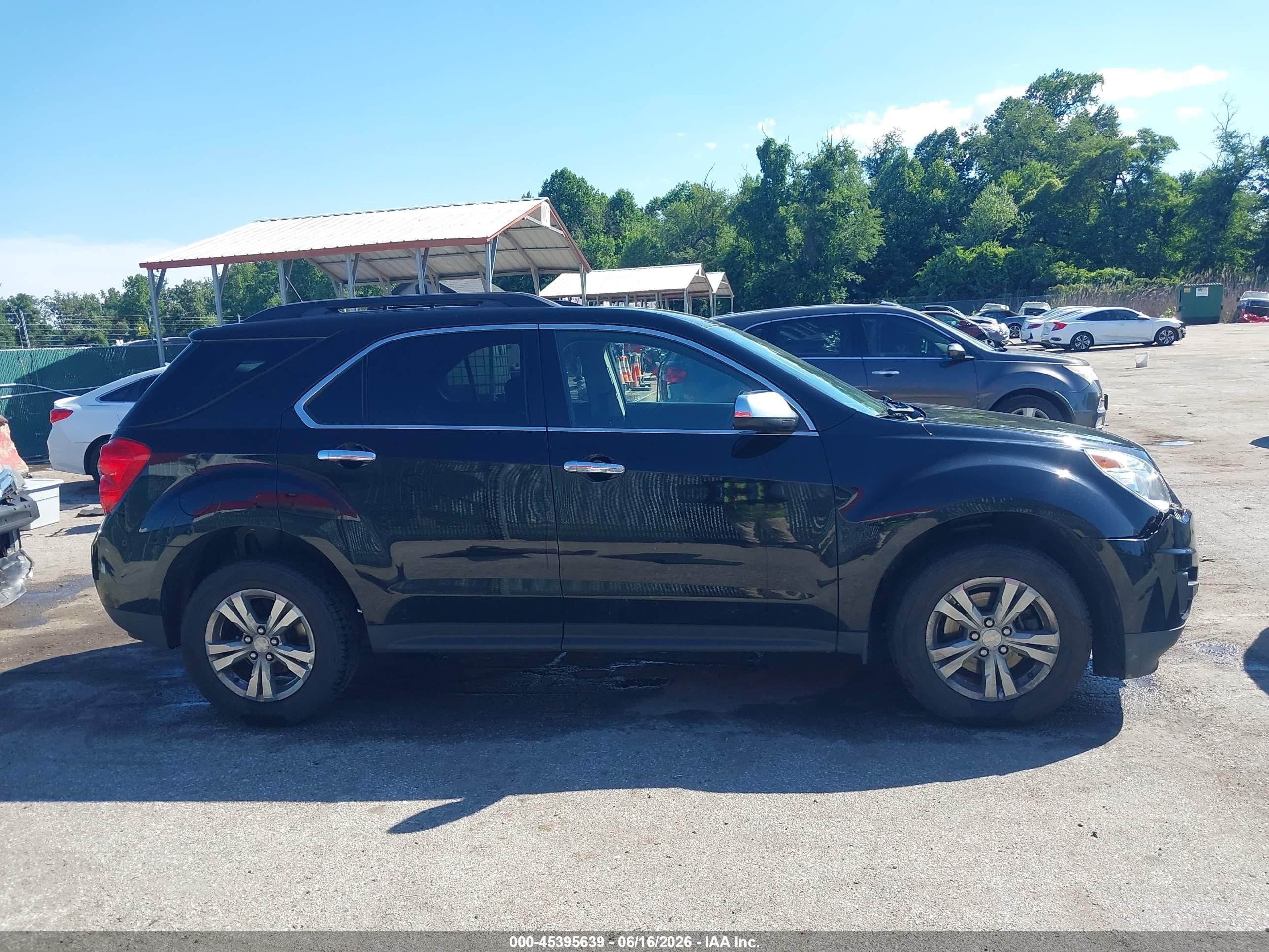 2014 Chevrolet Equinox Lt Black vin: 2GNFLFEK3E6277150