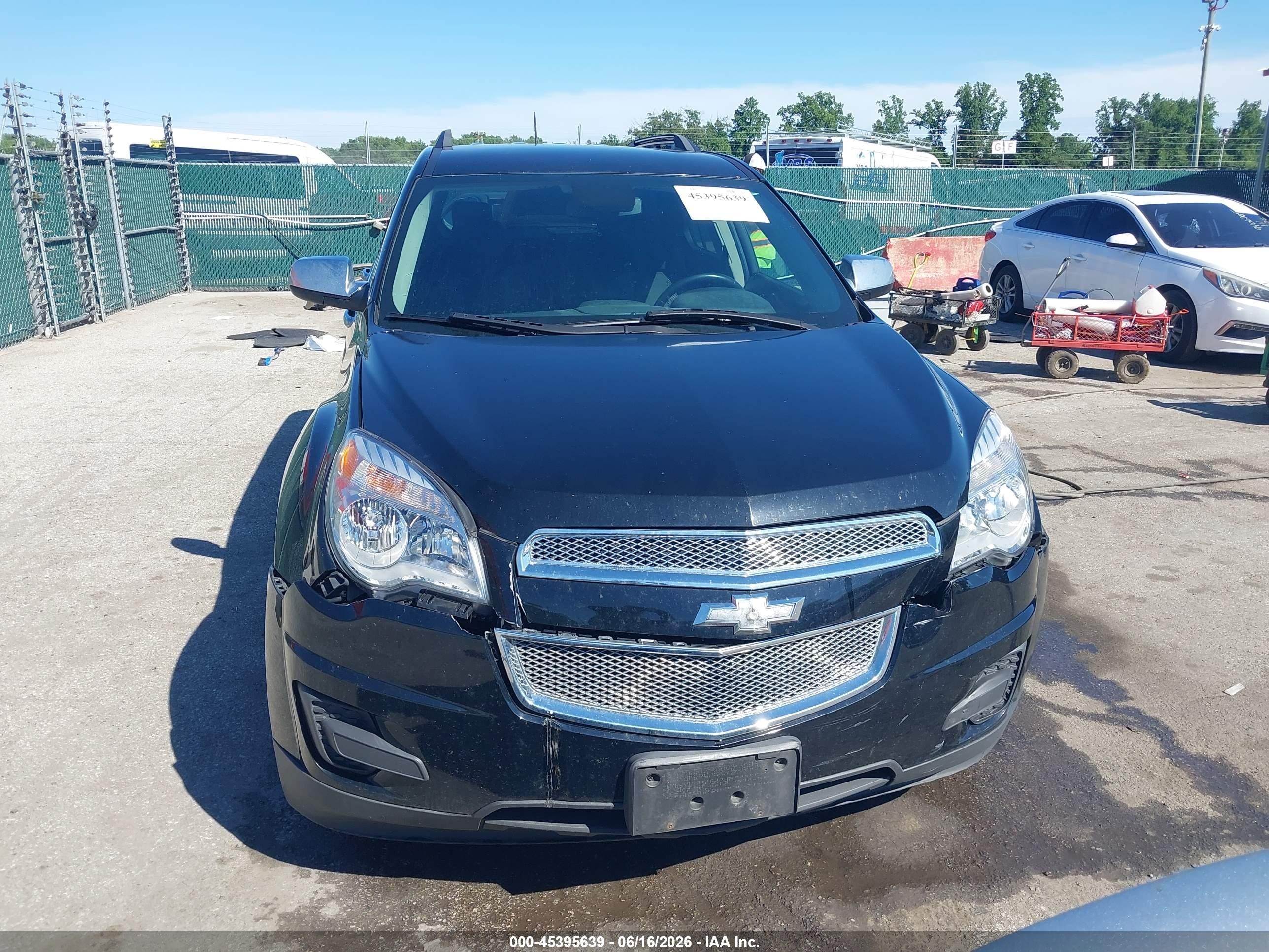 2014 Chevrolet Equinox Lt Black vin: 2GNFLFEK3E6277150