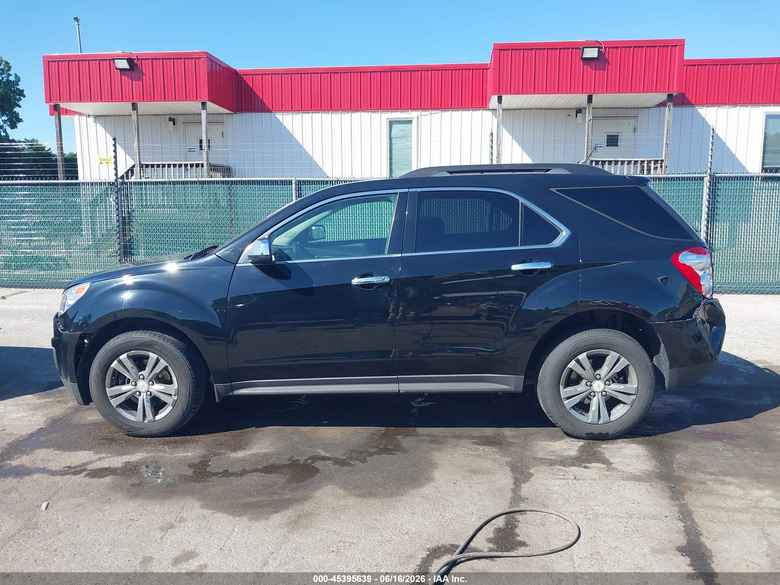 2014 Chevrolet Equinox Lt Black vin: 2GNFLFEK3E6277150