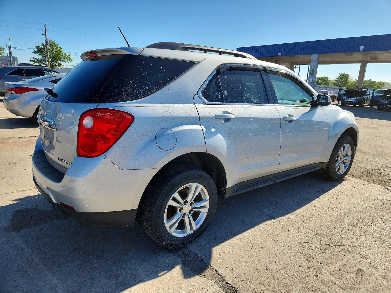 2014 Chevrolet Equinox Lt Silver vin: 2GNFLFEK3E6284065
