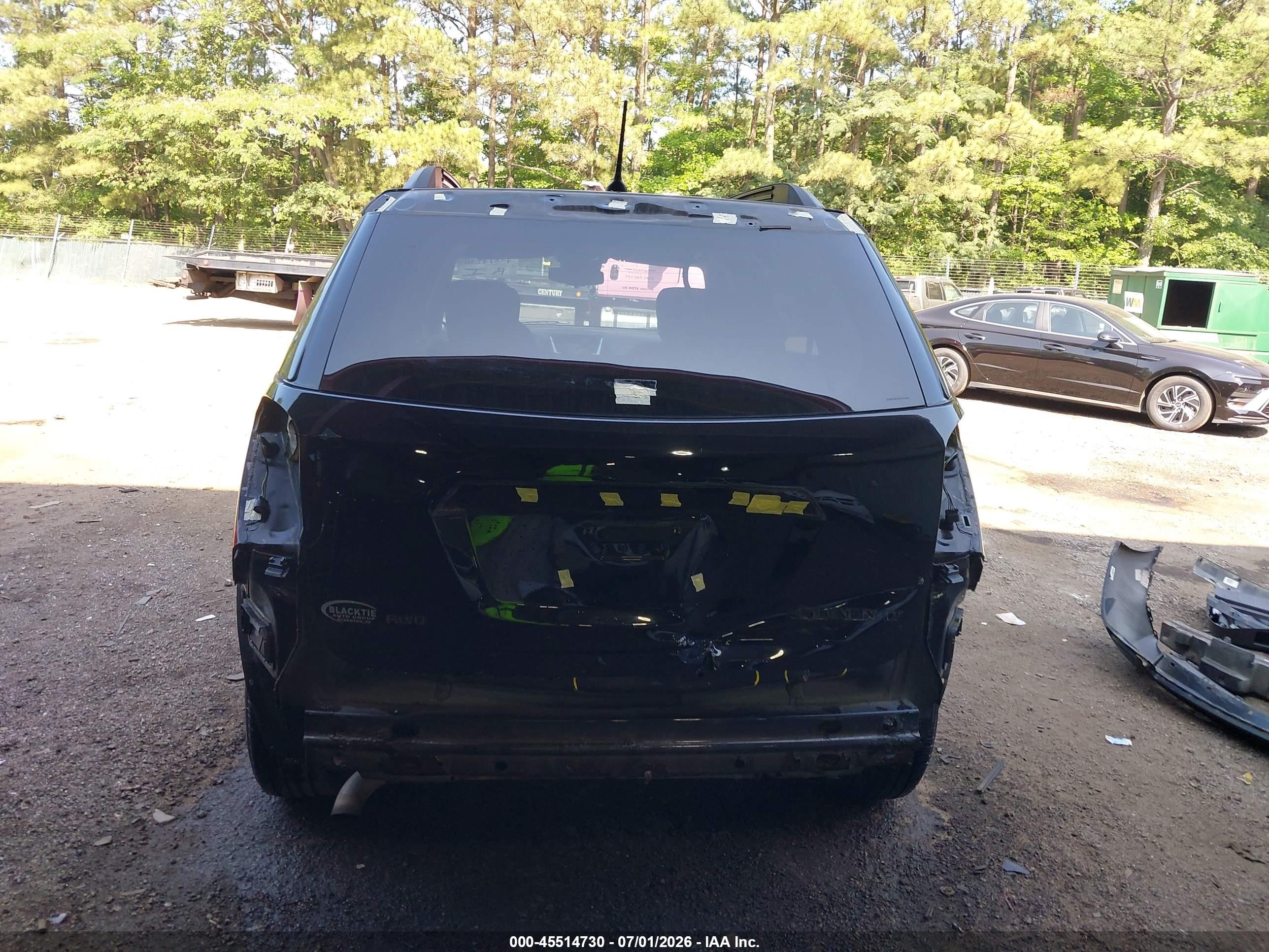 2014 Chevrolet Equinox Lt Black vin: 2GNFLFEK3E6293896