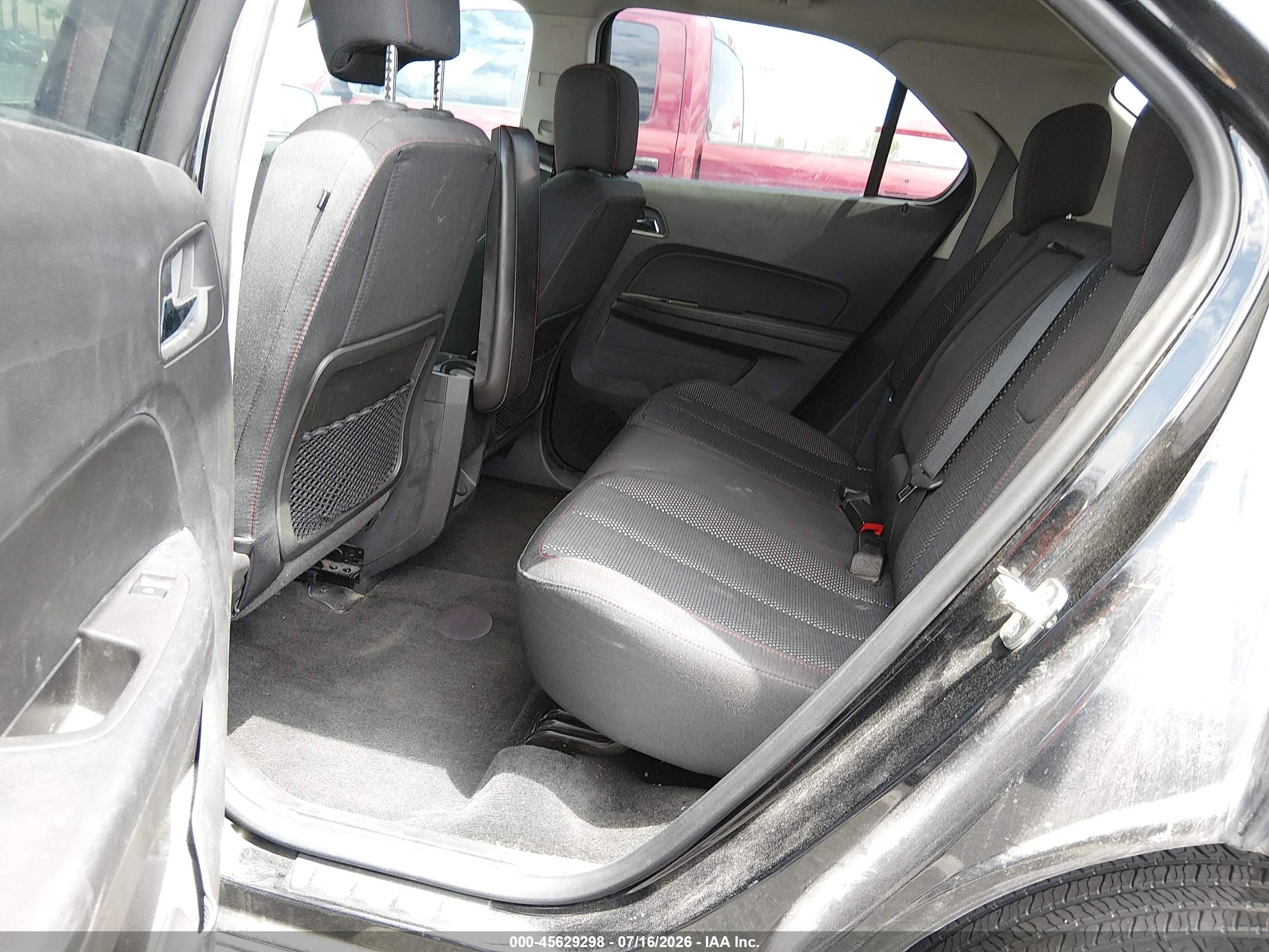 2014 Chevrolet Equinox Lt Black vin: 2GNFLFEK3E6346502