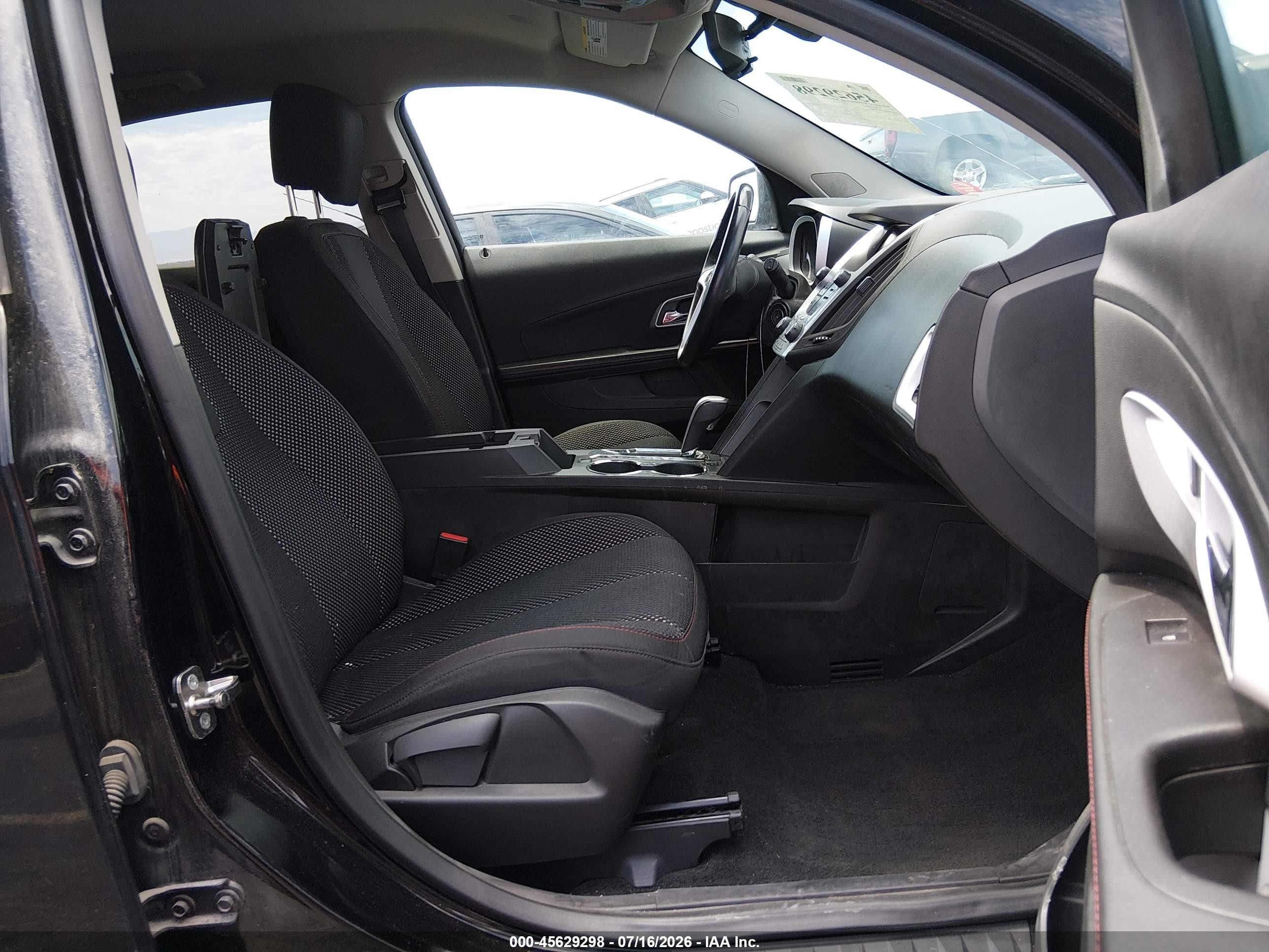 2014 Chevrolet Equinox Lt Black vin: 2GNFLFEK3E6346502