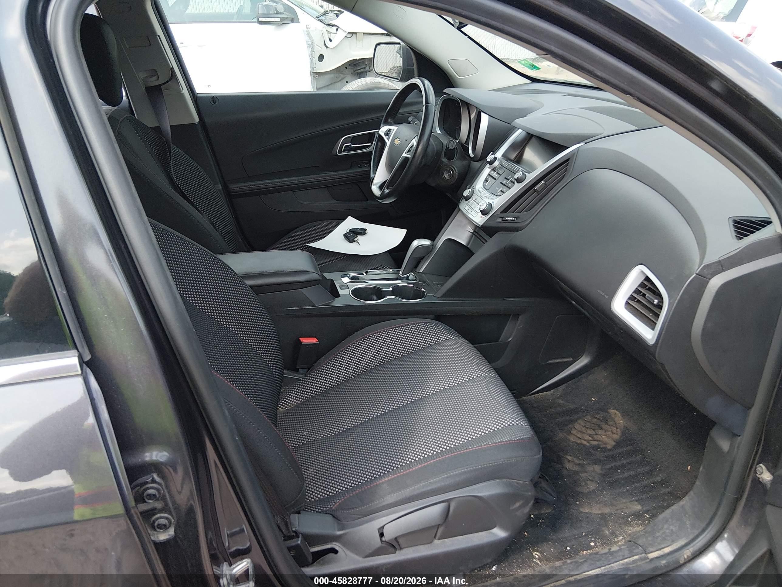 2015 Chevrolet Equinox Lt Gray vin: 2GNFLFEK3F6127802