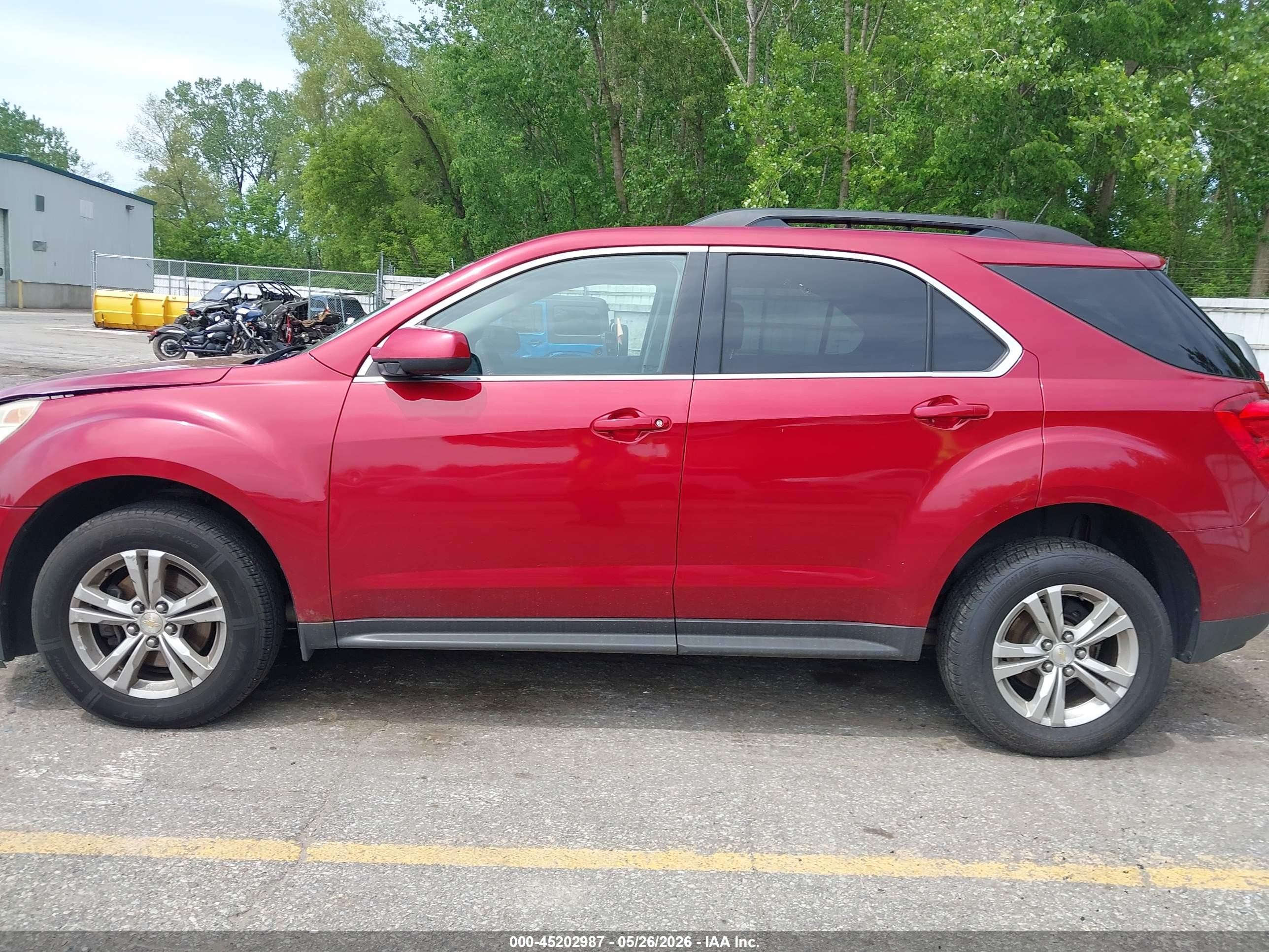 2015 Chevrolet Equinox 1lt Red vin: 2GNFLFEK3F6187336