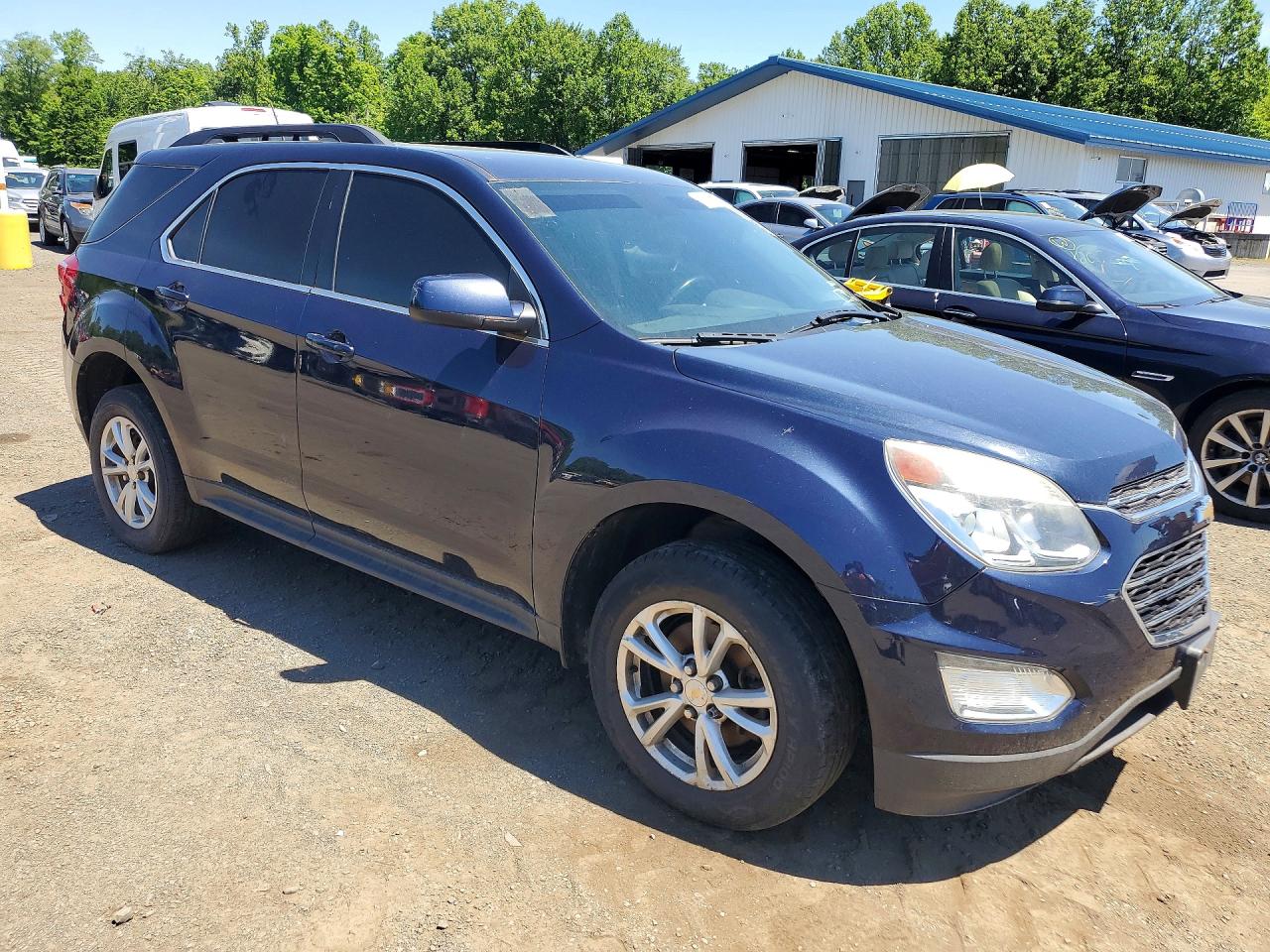 2016 Chevrolet Equinox Lt Blue vin: 2GNFLFEK3G6312918