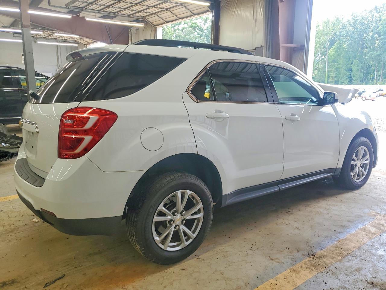 2017 Chevrolet Equinox Lt White vin: 2GNFLFEK3H6224257