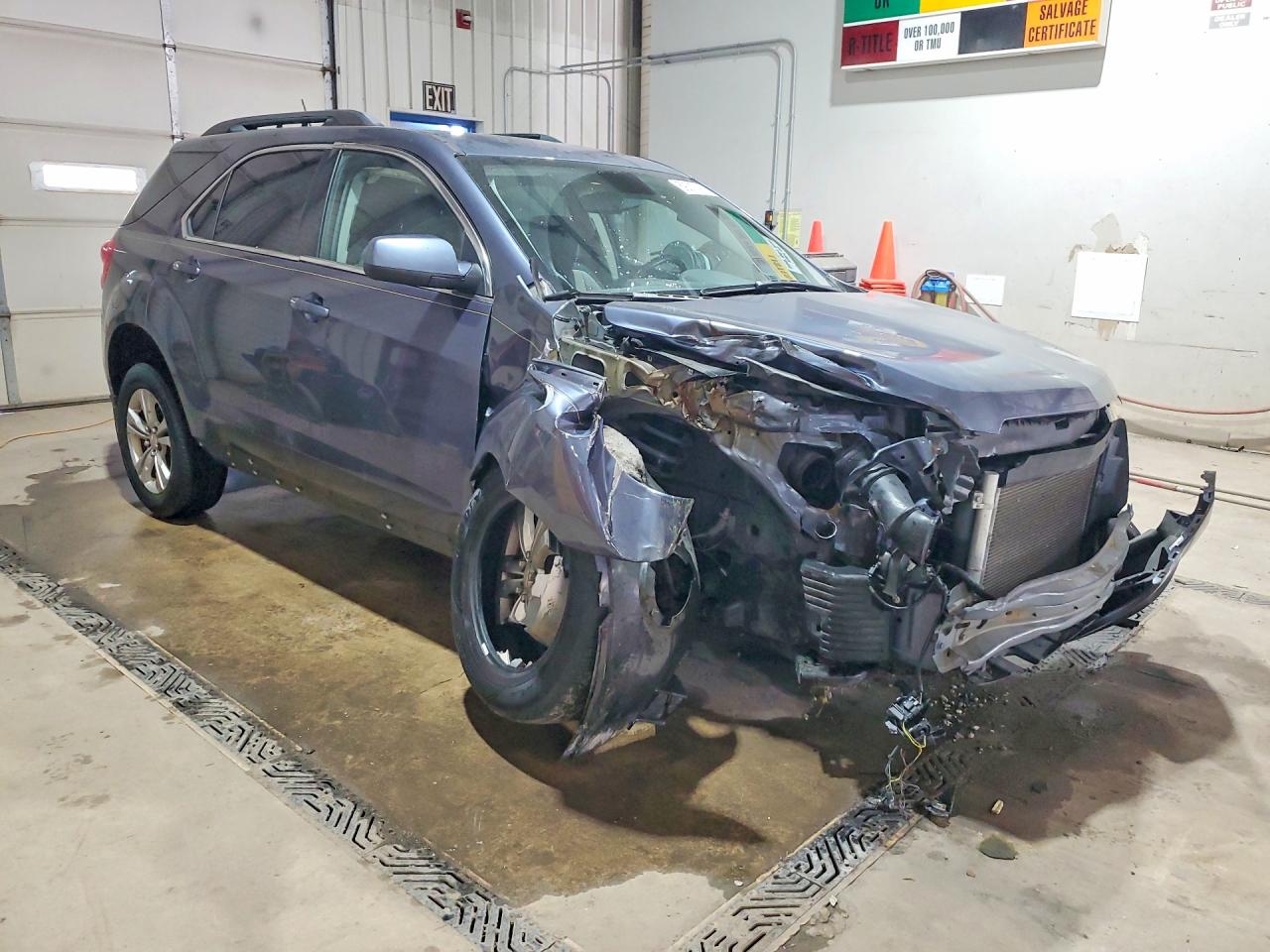 2014 Chevrolet Equinox Lt Blue vin: 2GNFLFEK4E6186792