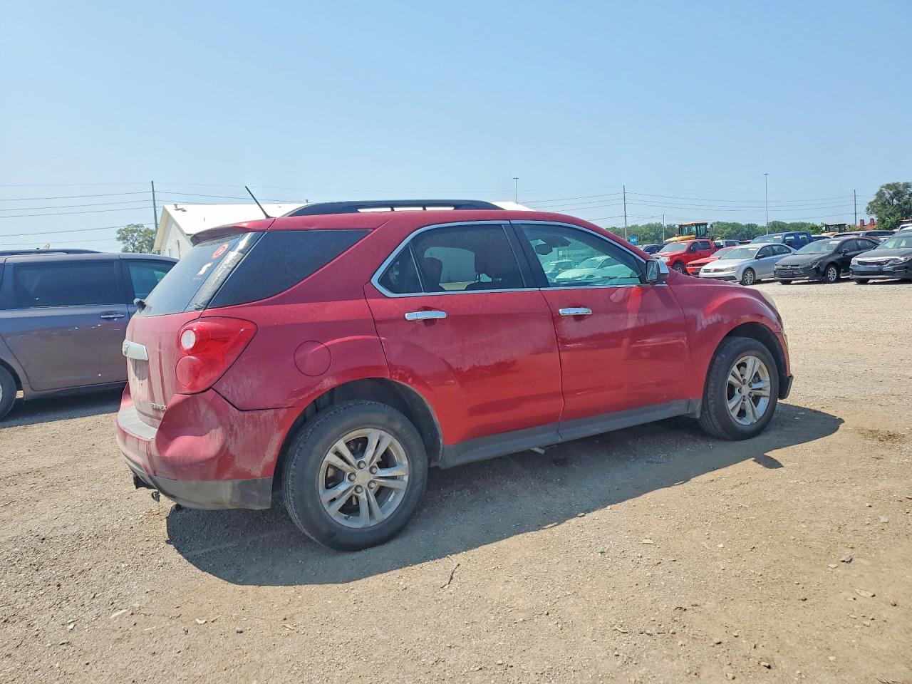 2014 Chevrolet Equinox Lt Red vin: 2GNFLFEK4E6264133