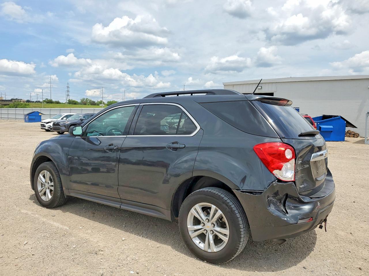 2014 Chevrolet Equinox Lt Gray vin: 2GNFLFEK4E6268456