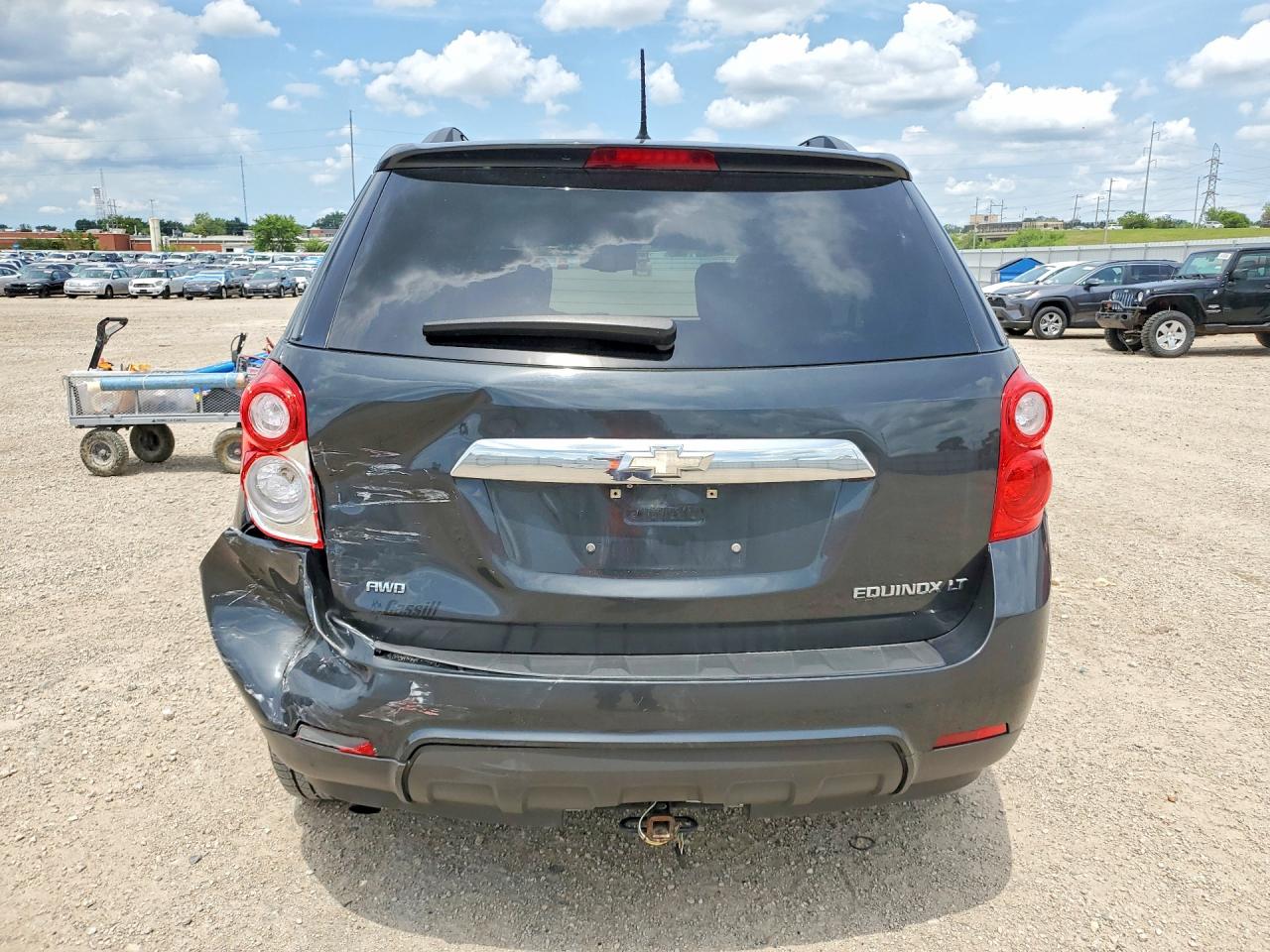 2014 Chevrolet Equinox Lt Gray vin: 2GNFLFEK4E6268456