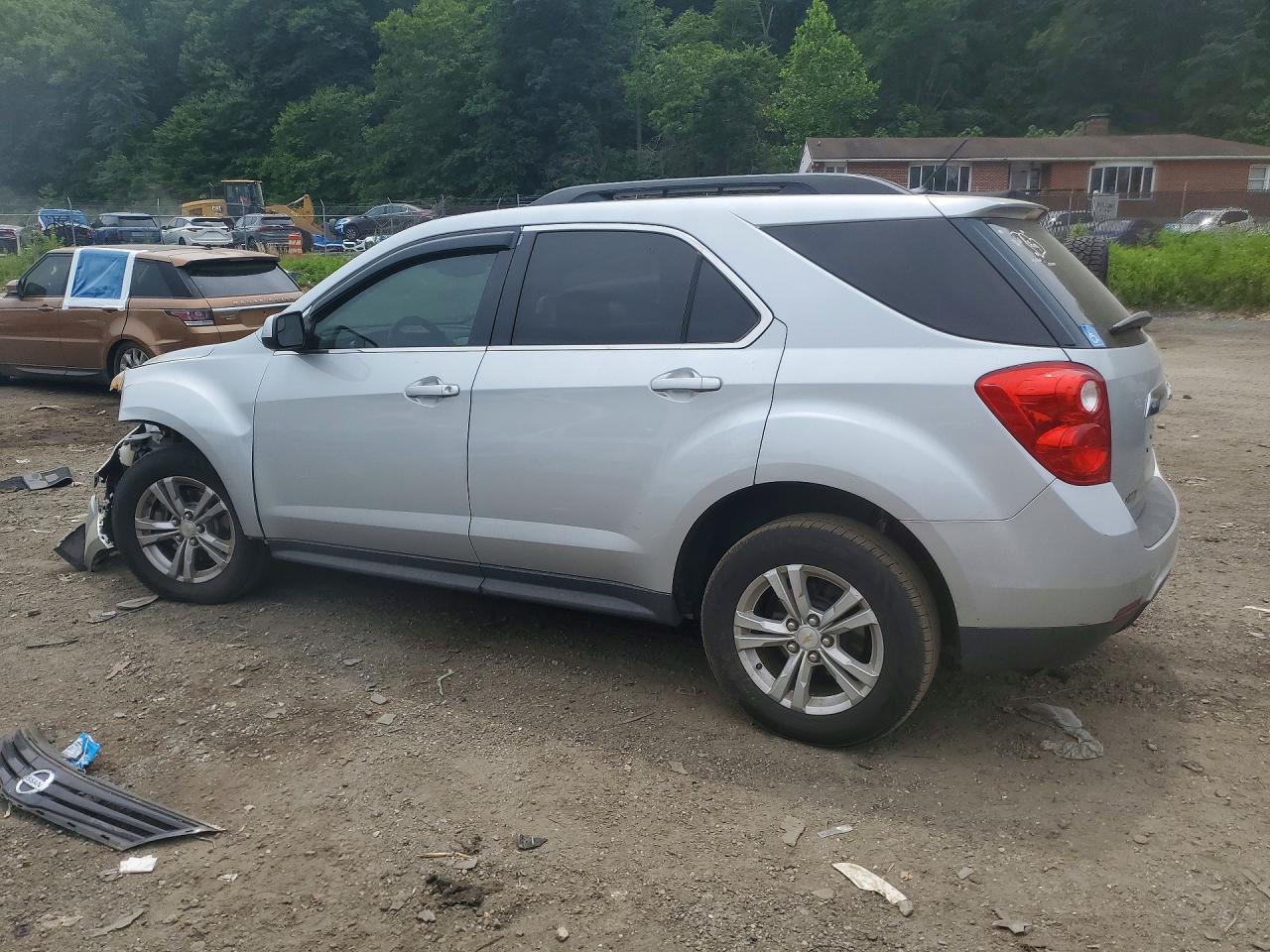 2014 Chevrolet Equinox Lt Silver vin: 2GNFLFEK4E6362451
