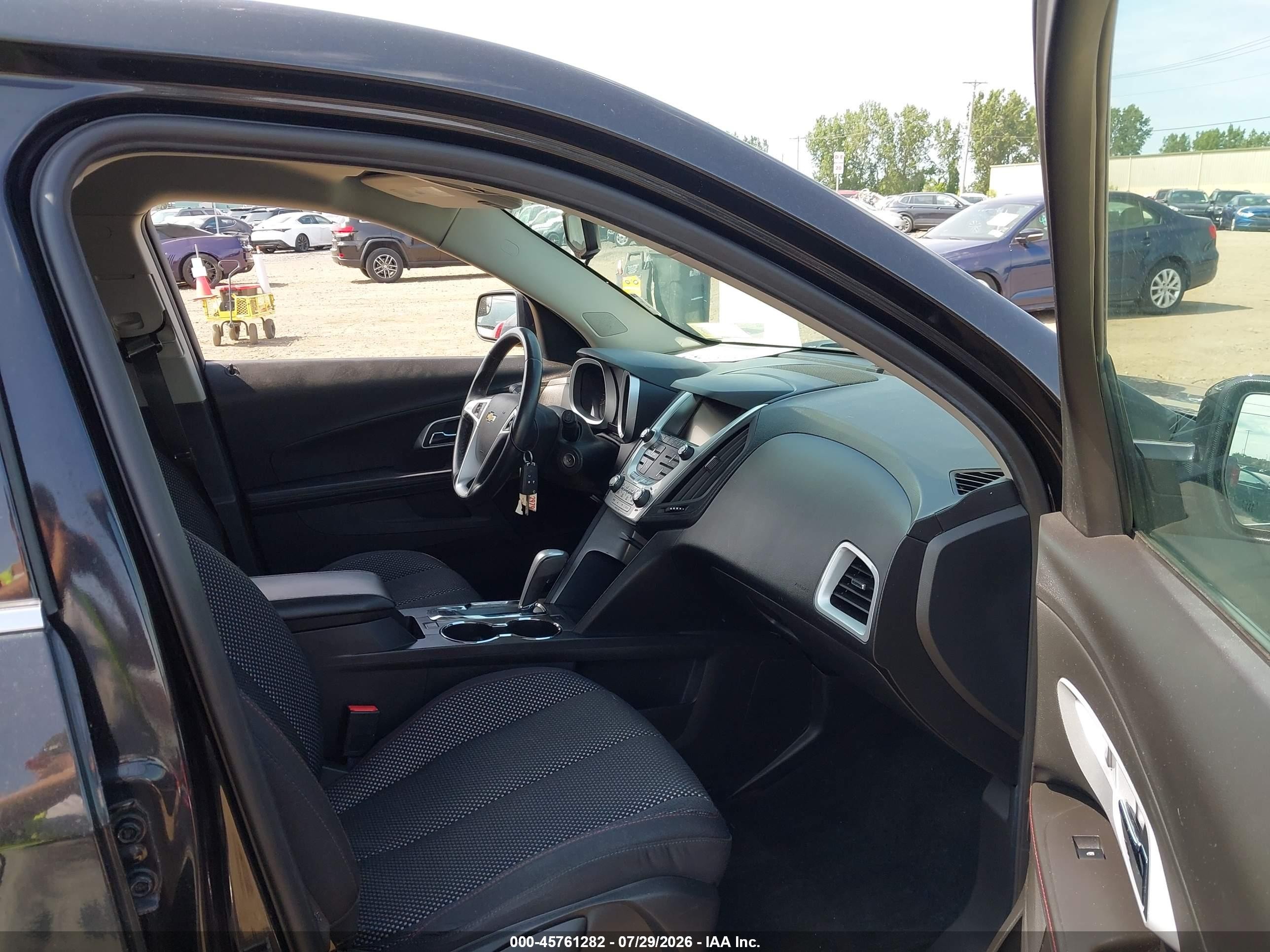 2014 Chevrolet Equinox Lt Black vin: 2GNFLFEK4E6381131
