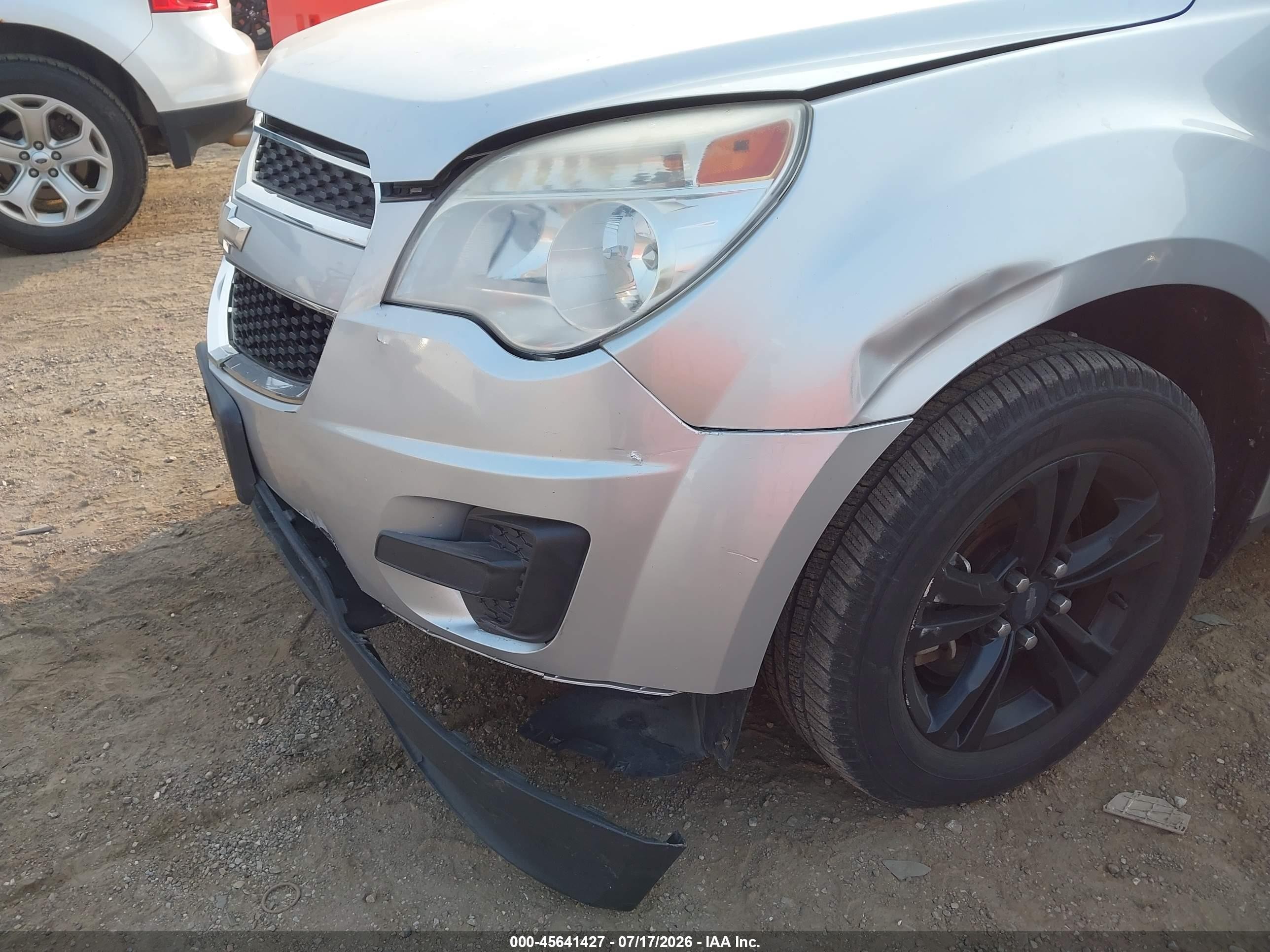 2015 Chevrolet Equinox Lt Silver vin: 2GNFLFEK4F6131003