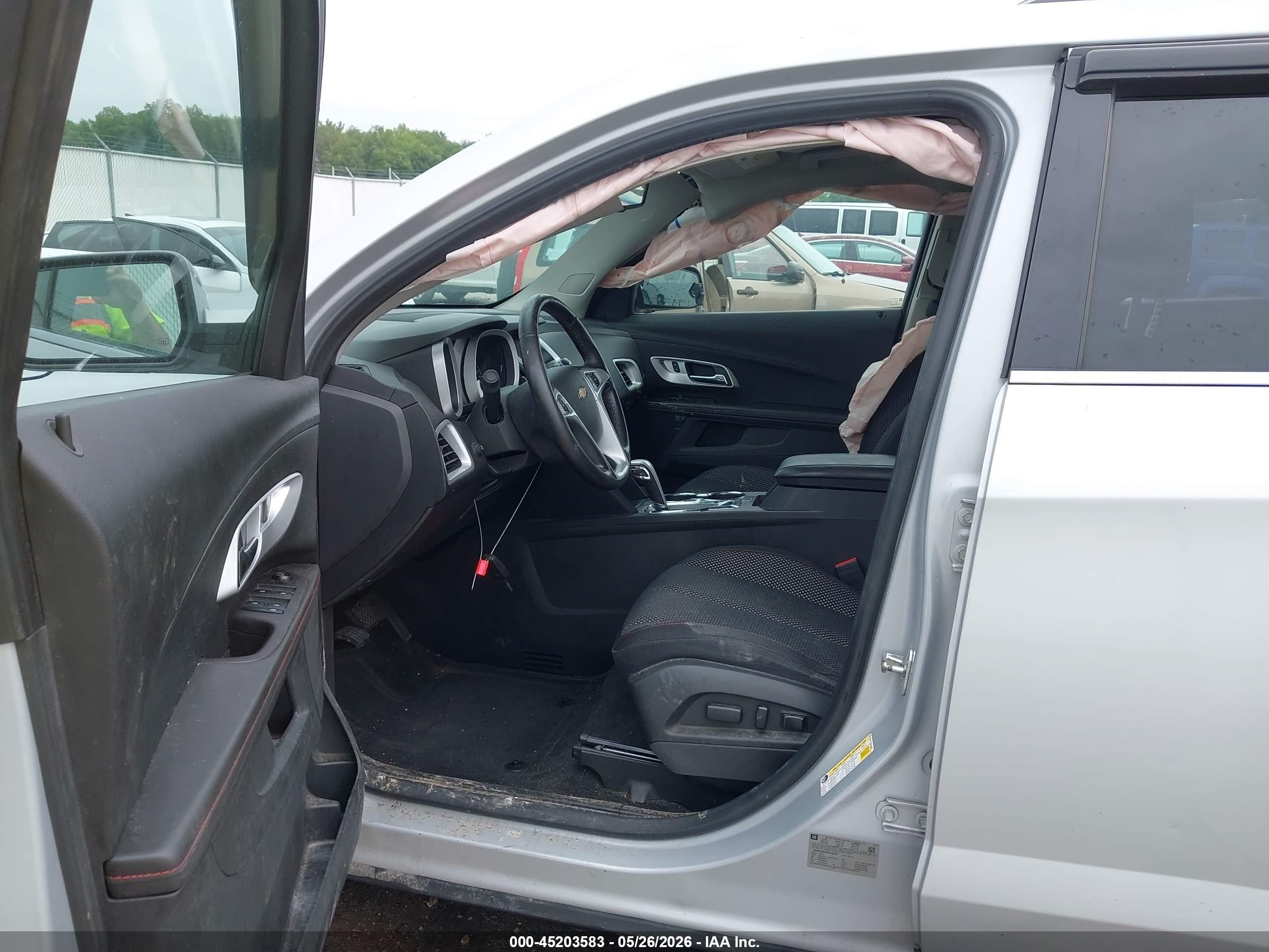 2015 Chevrolet Equinox 1lt Silver vin: 2GNFLFEK4F6196207