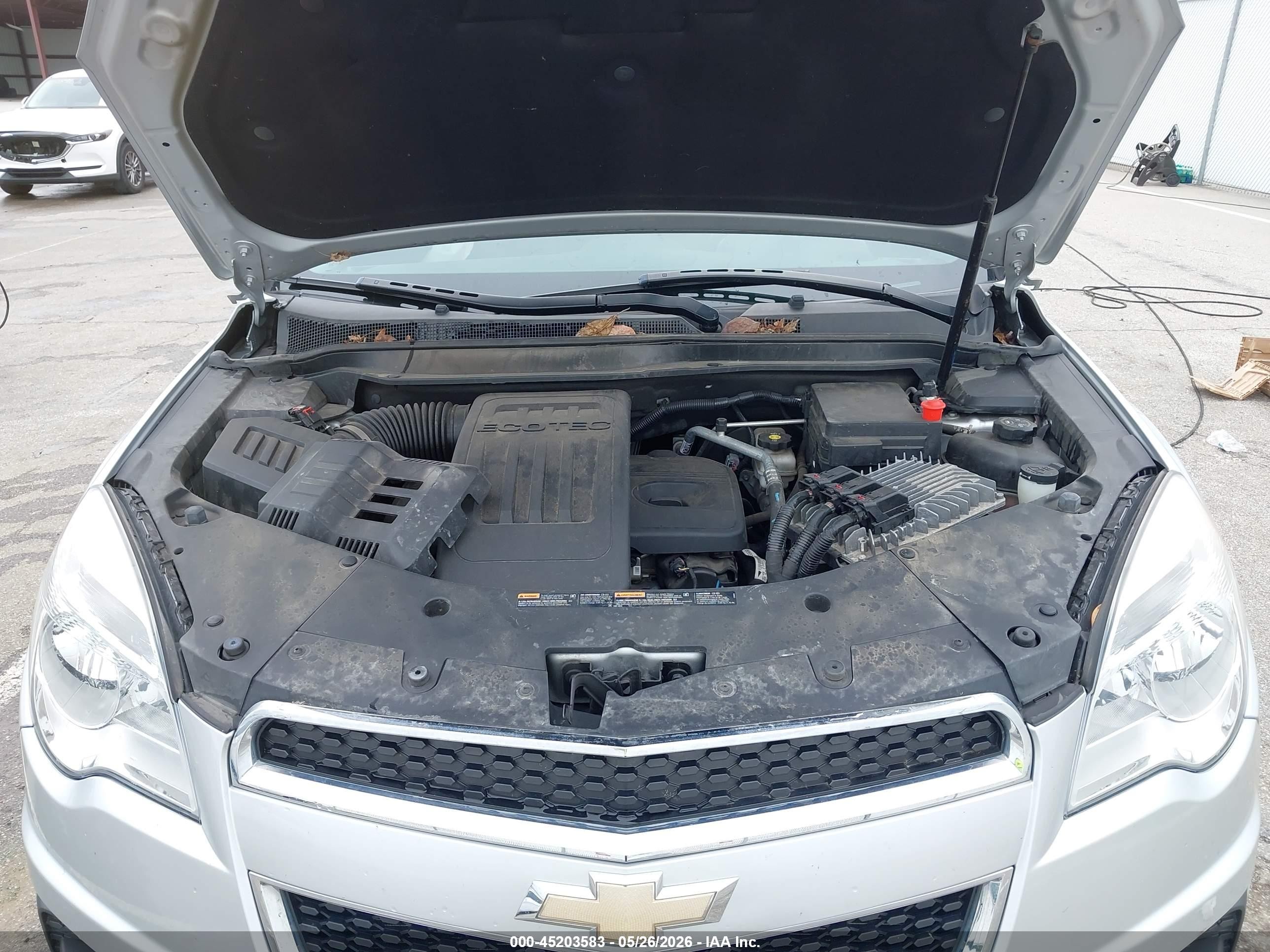 2015 Chevrolet Equinox 1lt Silver vin: 2GNFLFEK4F6196207