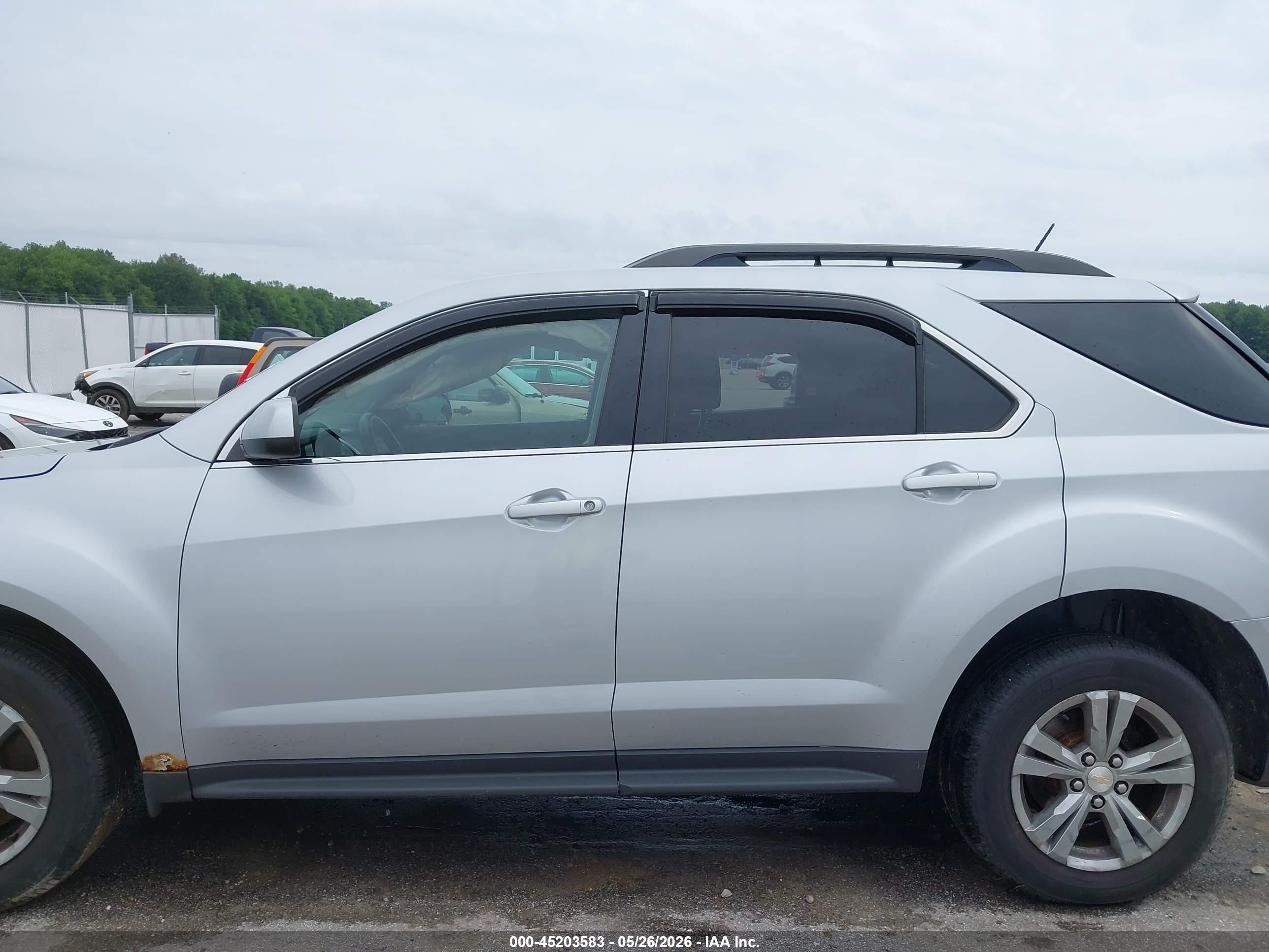 2015 Chevrolet Equinox 1lt Silver vin: 2GNFLFEK4F6196207