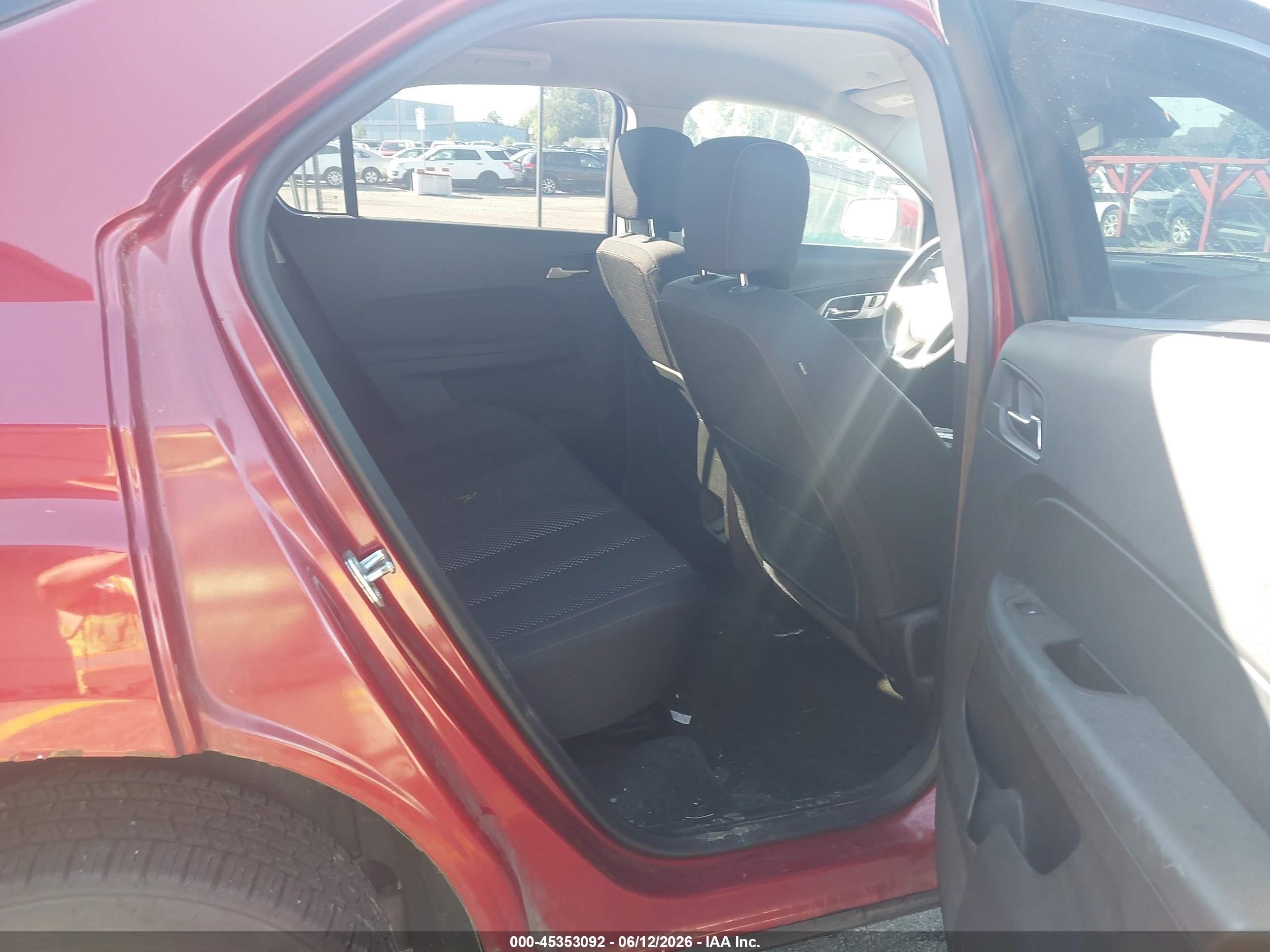 2015 Chevrolet Equinox 1lt Red vin: 2GNFLFEK4F6230291