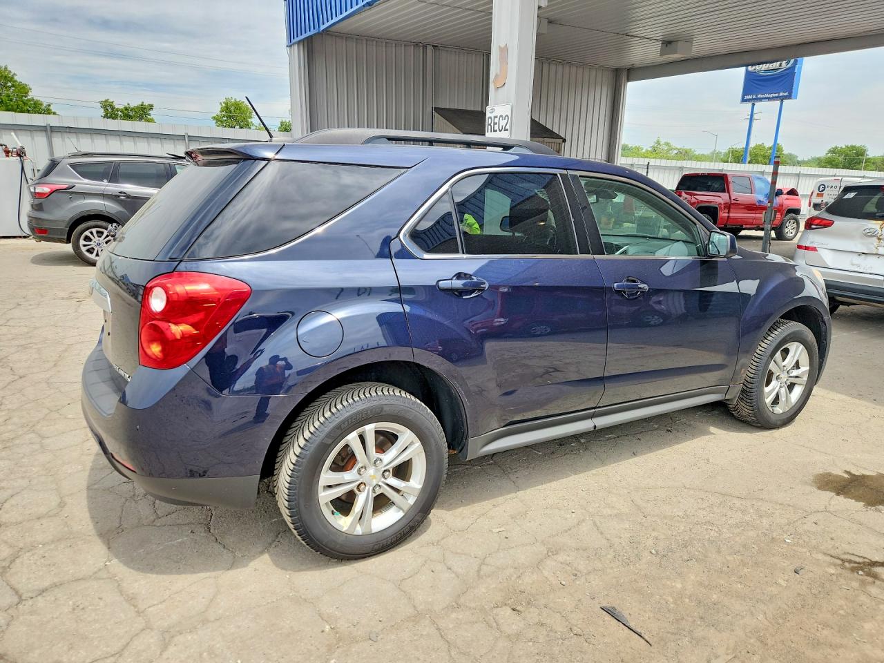 2015 Chevrolet Equinox Lt Blue vin: 2GNFLFEK4F6324266