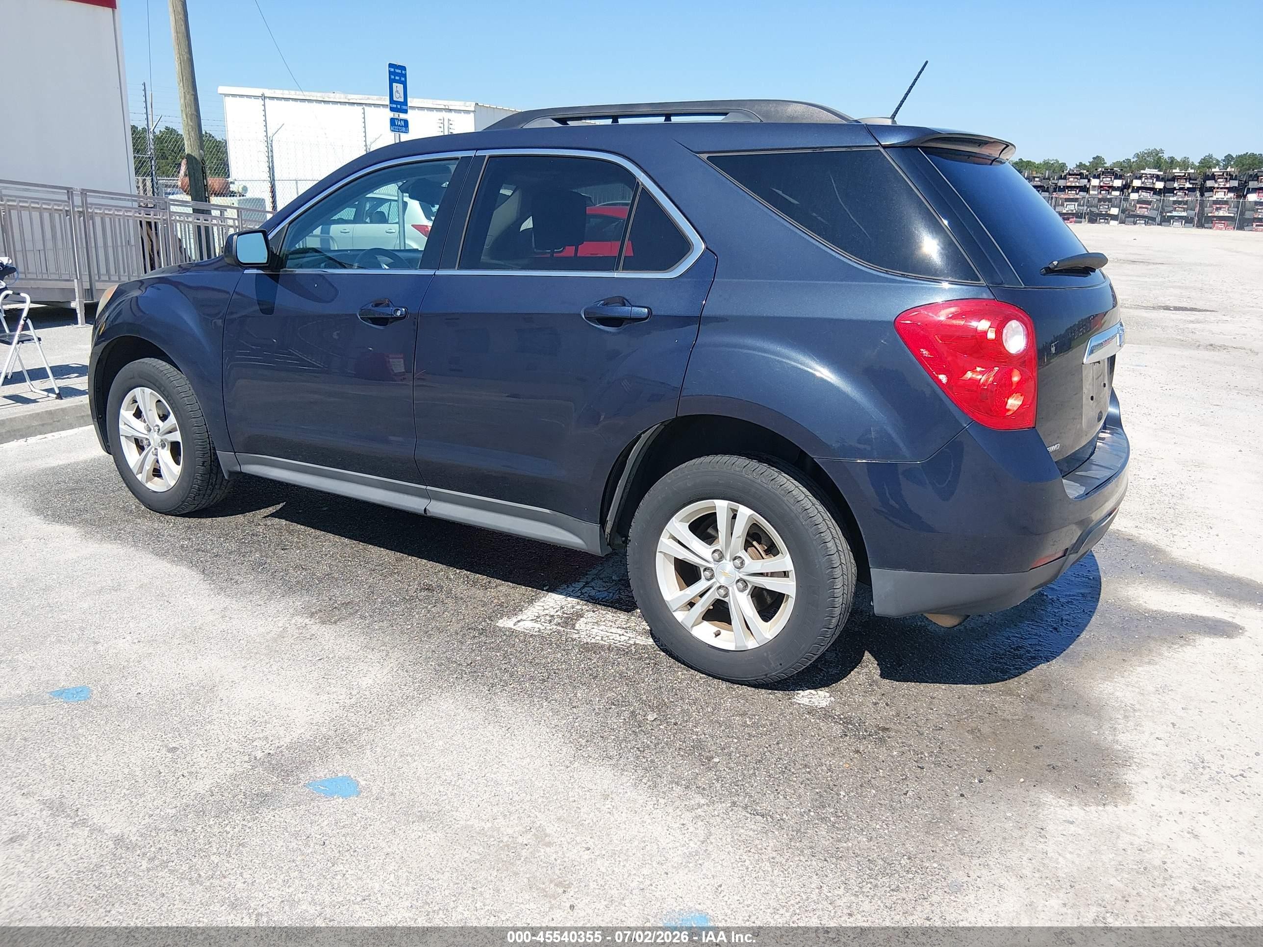 2015 Chevrolet Equinox Lt Dark Blue vin: 2GNFLFEK4F6380241