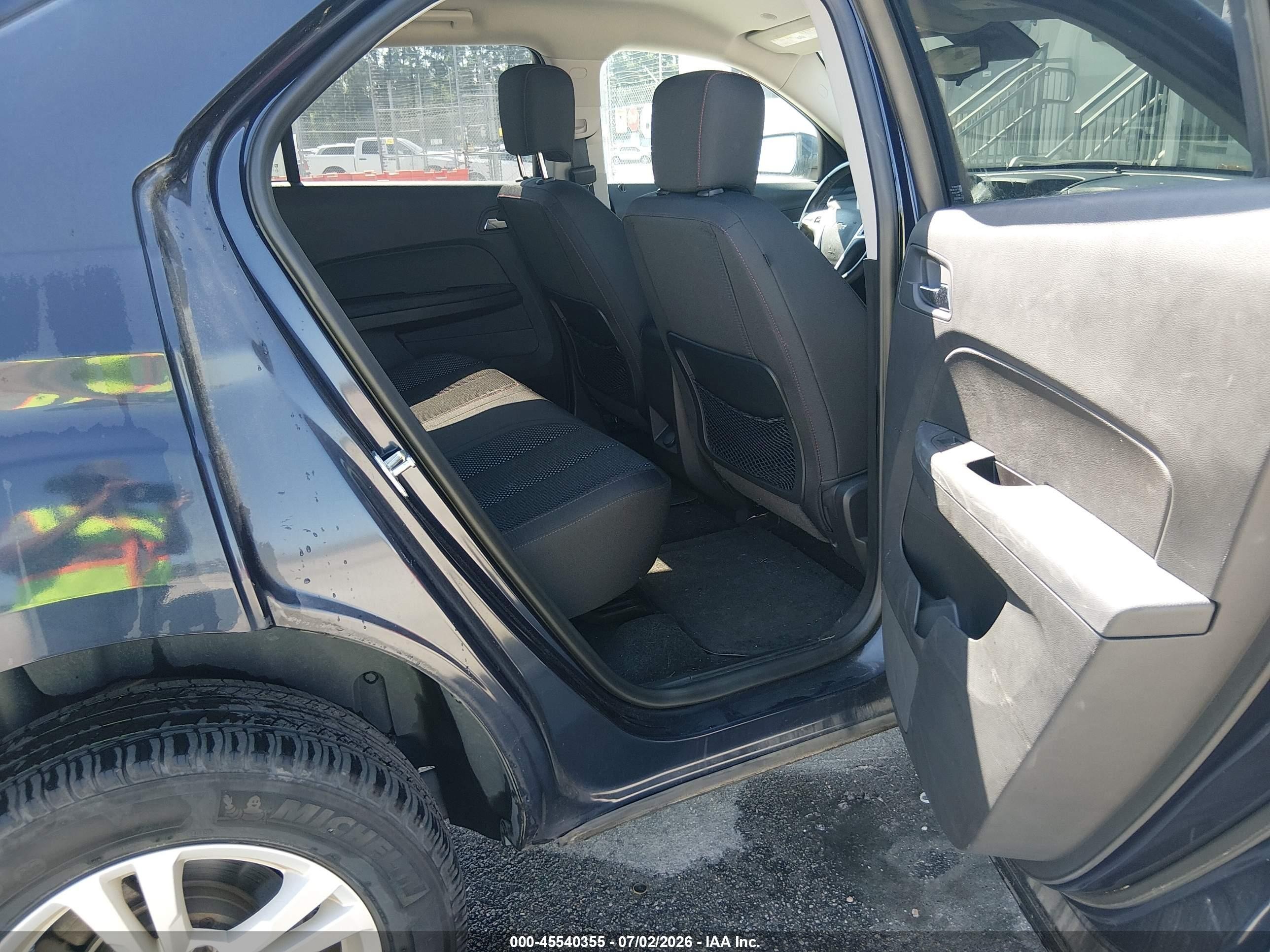 2015 Chevrolet Equinox Lt Dark Blue vin: 2GNFLFEK4F6380241