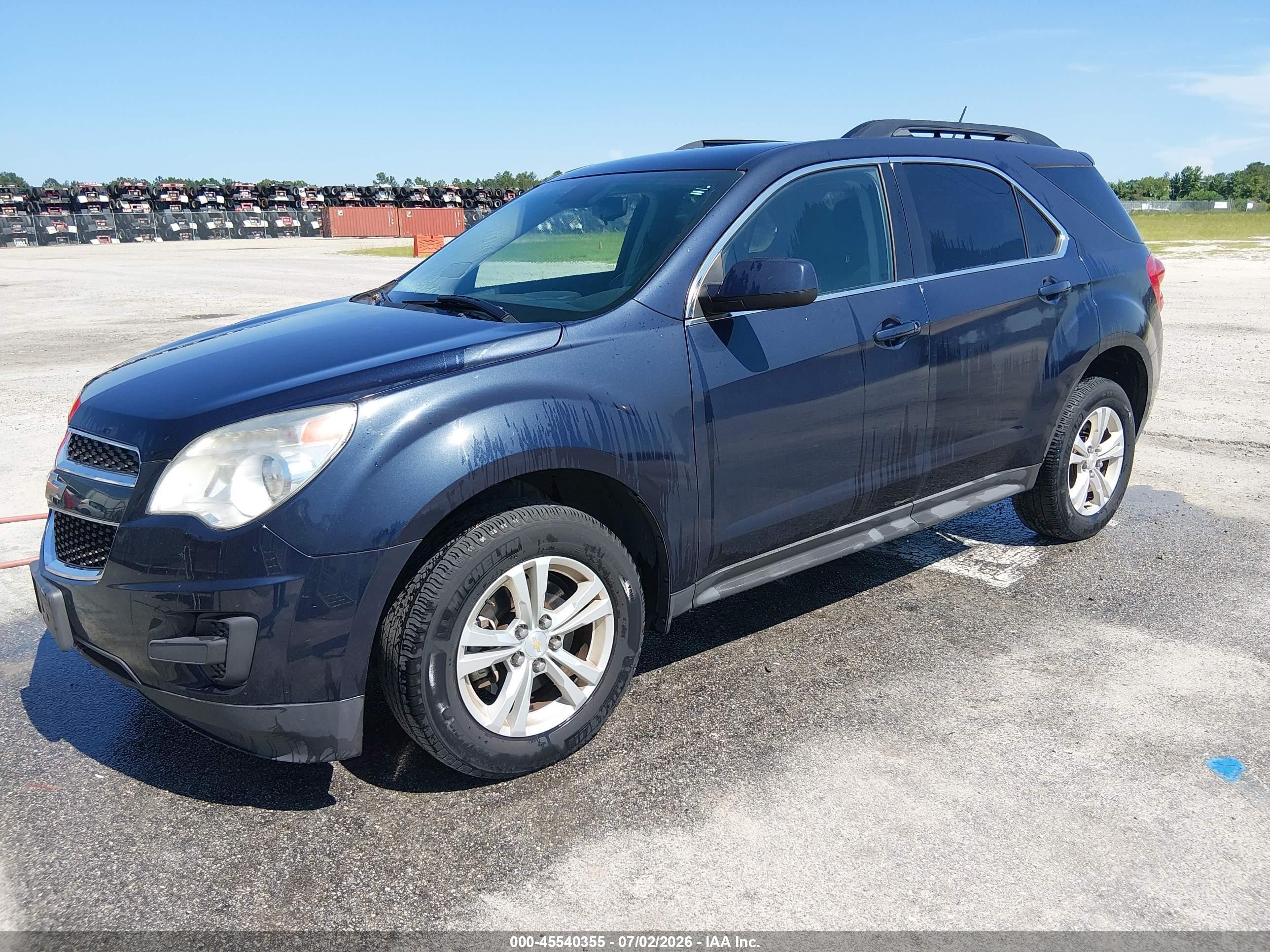2015 Chevrolet Equinox Lt Dark Blue vin: 2GNFLFEK4F6380241