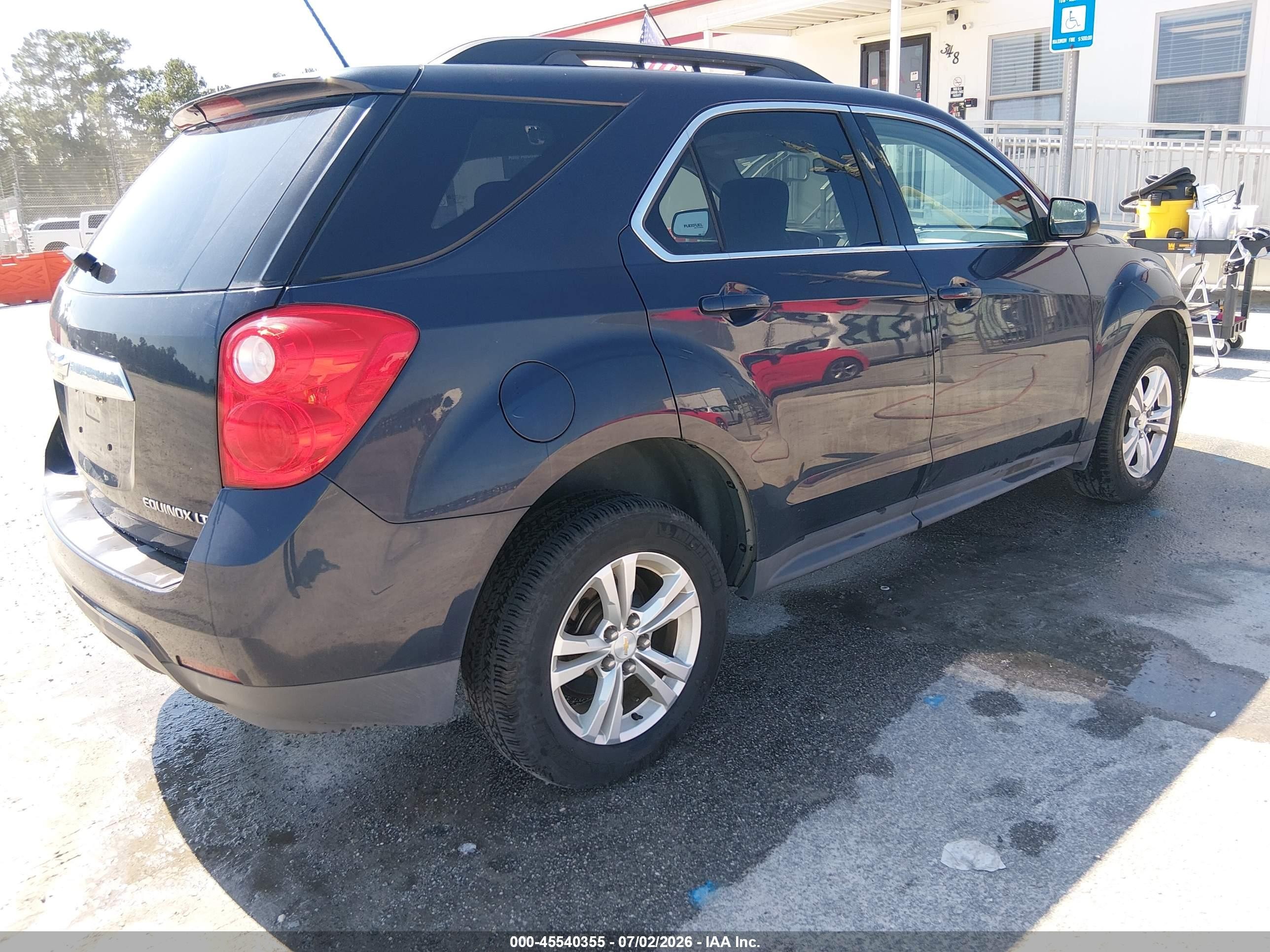 2015 Chevrolet Equinox Lt Dark Blue vin: 2GNFLFEK4F6380241