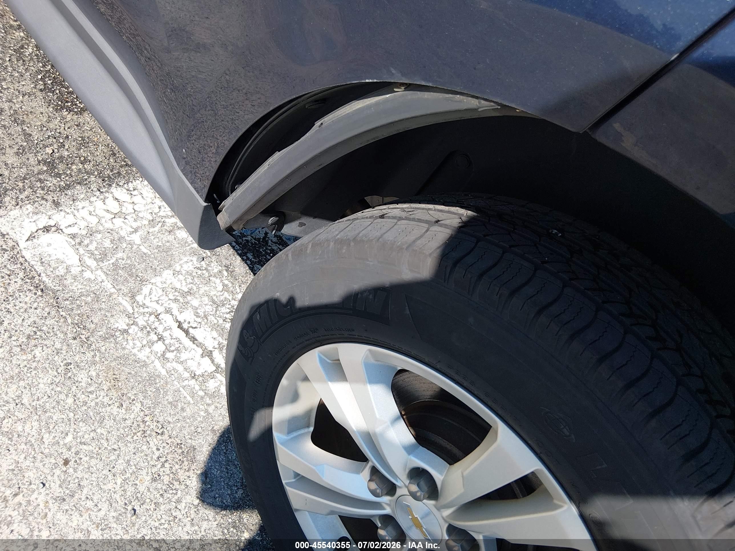 2015 Chevrolet Equinox Lt Dark Blue vin: 2GNFLFEK4F6380241