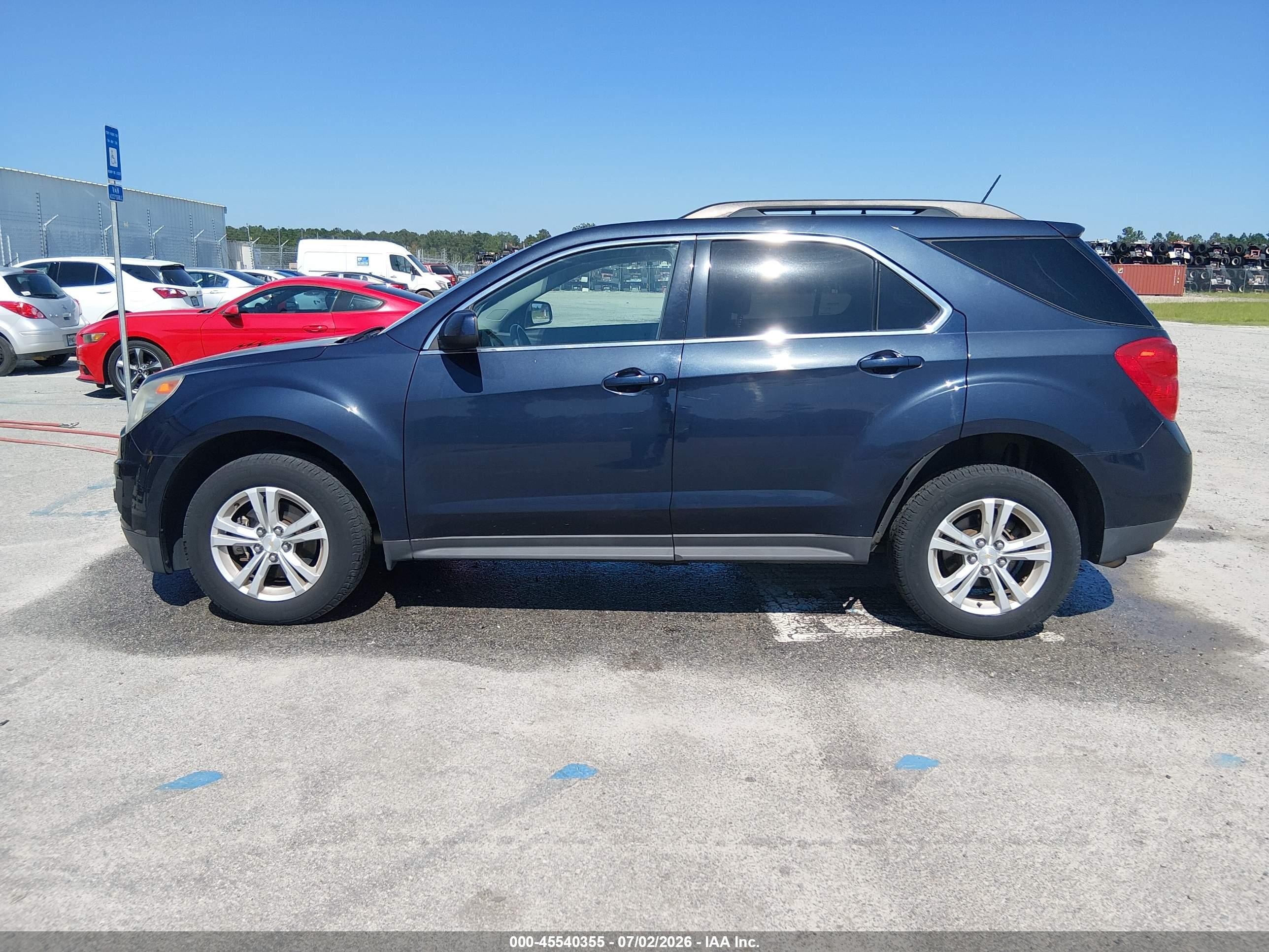 2015 Chevrolet Equinox Lt Dark Blue vin: 2GNFLFEK4F6380241