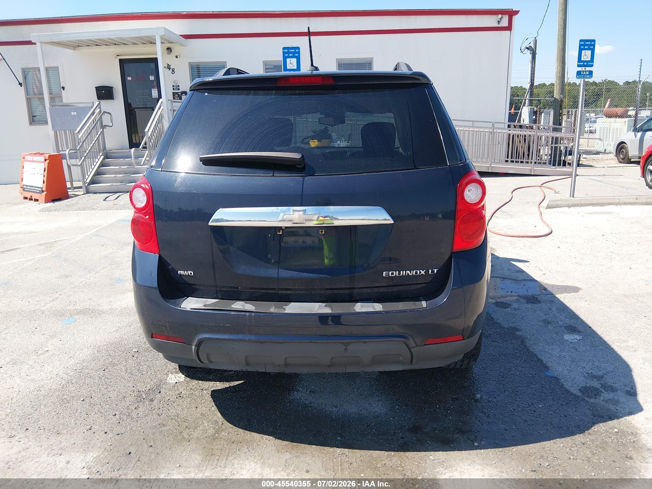 2015 Chevrolet Equinox Lt Dark Blue vin: 2GNFLFEK4F6380241