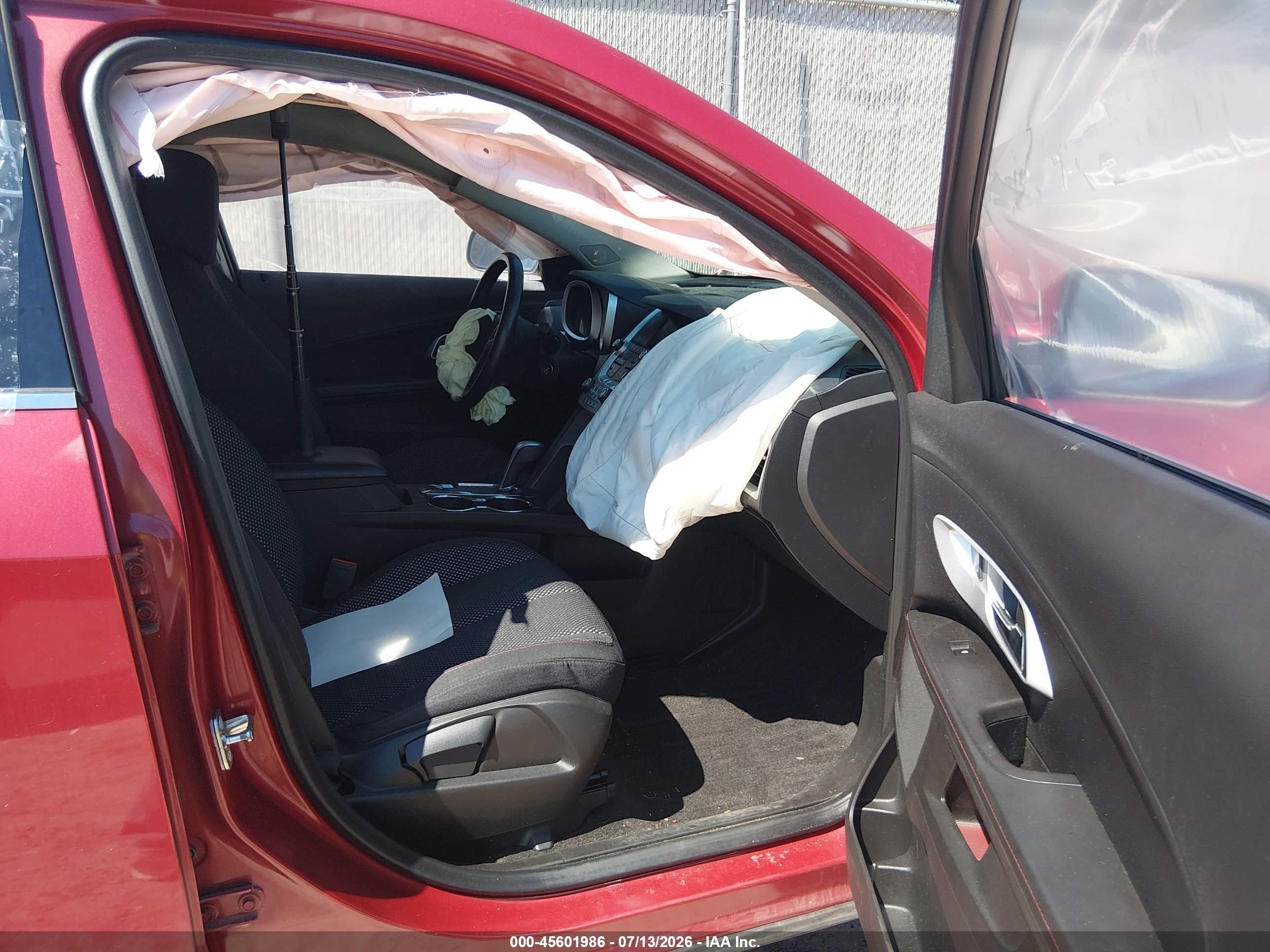 2015 Chevrolet Equinox Lt Red vin: 2GNFLFEK4F6422312