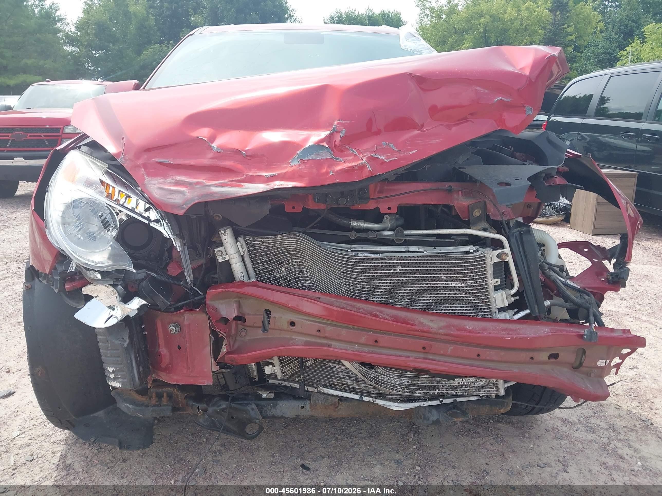 2015 Chevrolet Equinox Lt Red vin: 2GNFLFEK4F6422312