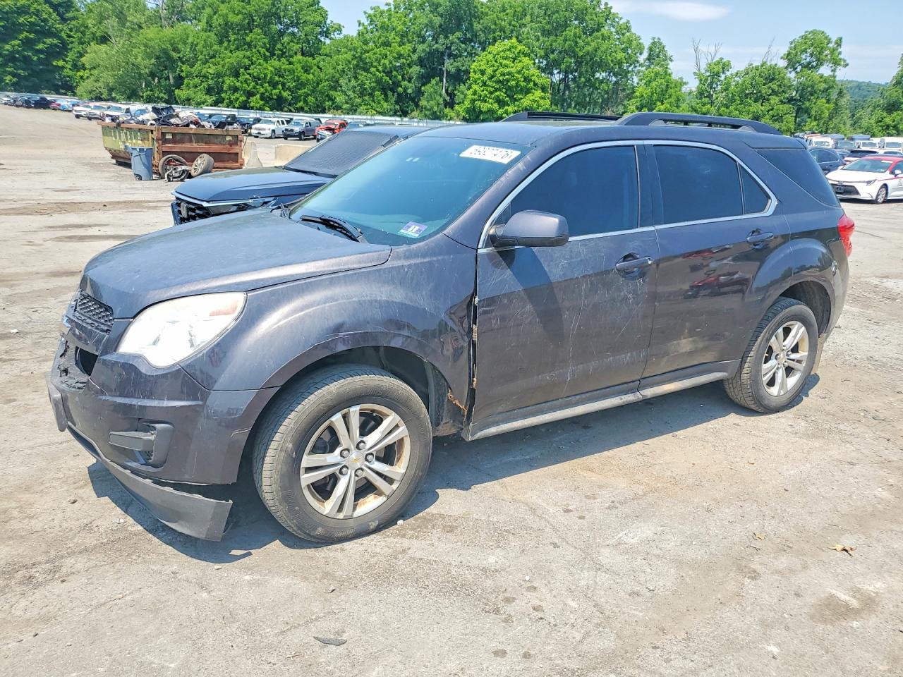 2015 Chevrolet Equinox Lt Black vin: 2GNFLFEK4F6439031