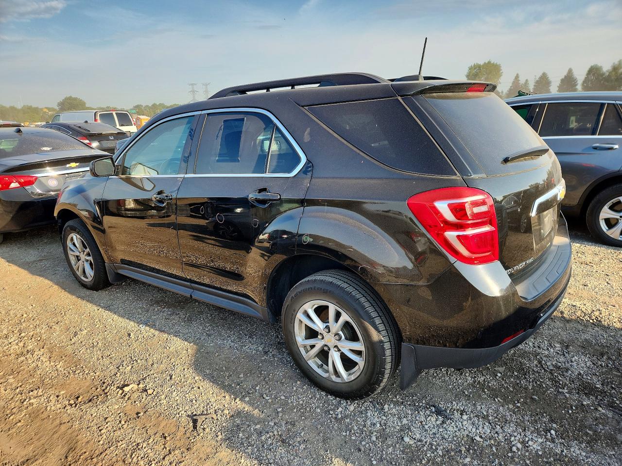 2017 Chevrolet Equinox Lt Black vin: 2GNFLFEK4H6188353