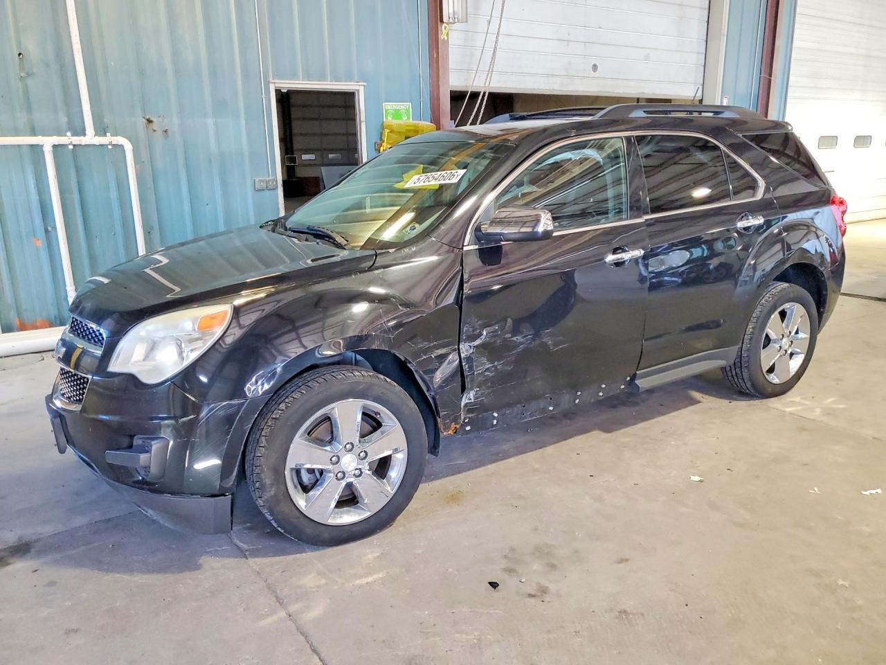 2014 Chevrolet Equinox Lt Black vin: 2GNFLFEK5E6103645